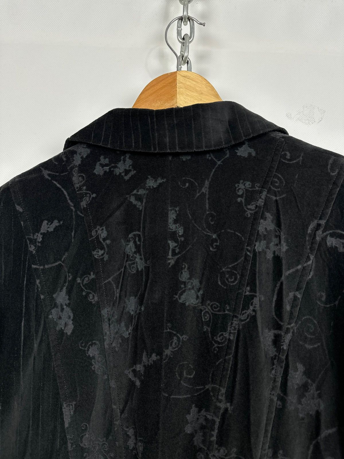 Marithe + Francois Girbaud Marithe Francois Girbaud Jacquard Double Breasted Coat Size L / US 10 / IT 46 - 17 Thumbnail