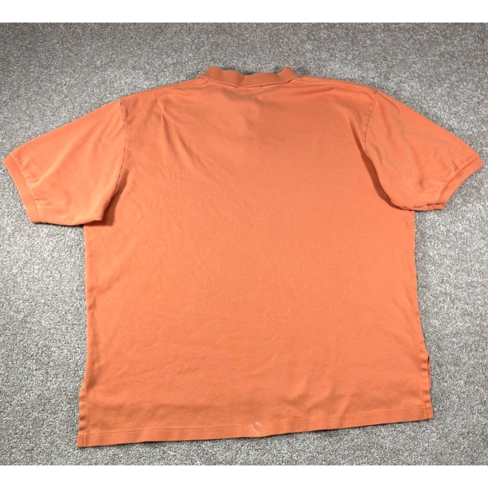 Polo Ralph Lauren VINTAGE Polo Ralph Lauren Polo Shirt Short Sleeve Orange USA Made Mens XL Size US XL / EU 56 / 4 - 5 Thumbnail