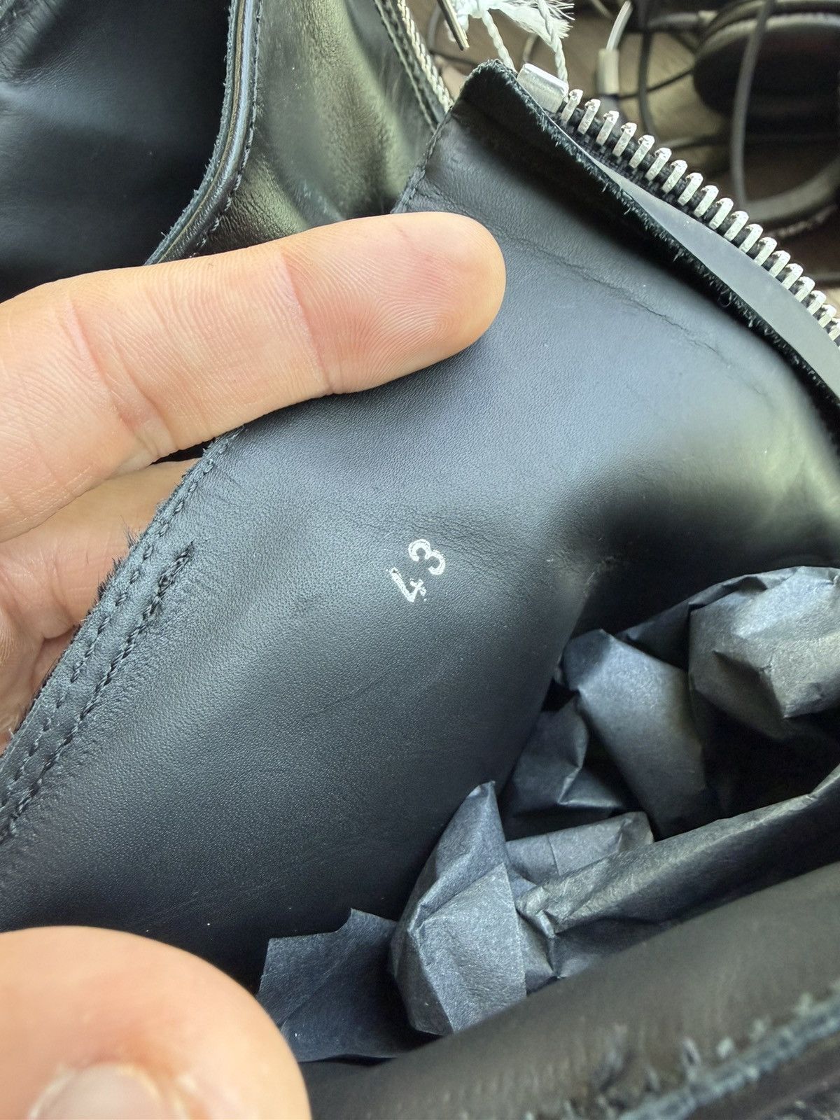 424 PONY HAIR MARATHON BOOT Size US 10 / EU 43 - 8 Thumbnail