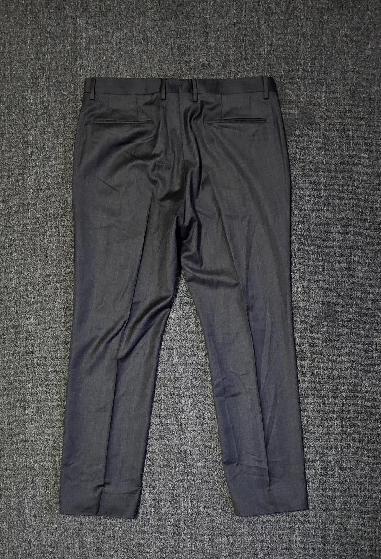 Versace Versace Men's Grey Wool Suit Q4 Size 52R - 4 Thumbnail