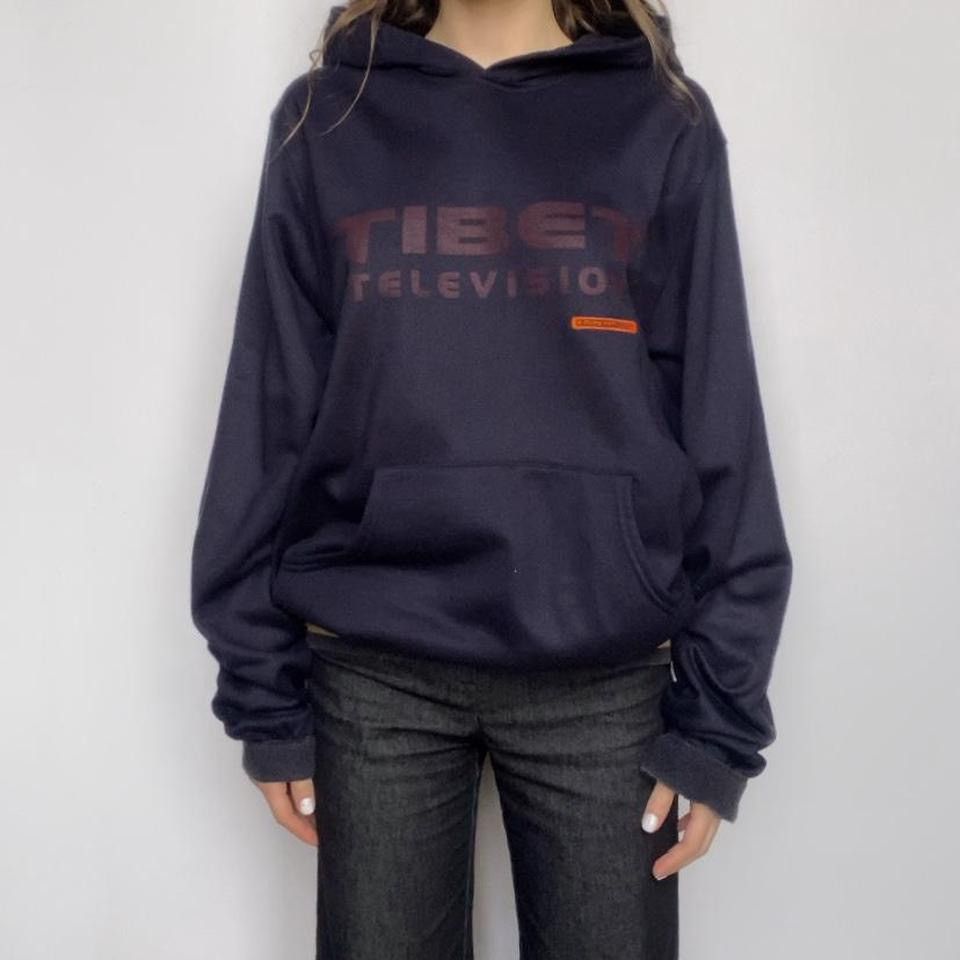 Vintage e-play tibet television print hoodie Size US L / EU 52-54 / 3 - 2 Thumbnail