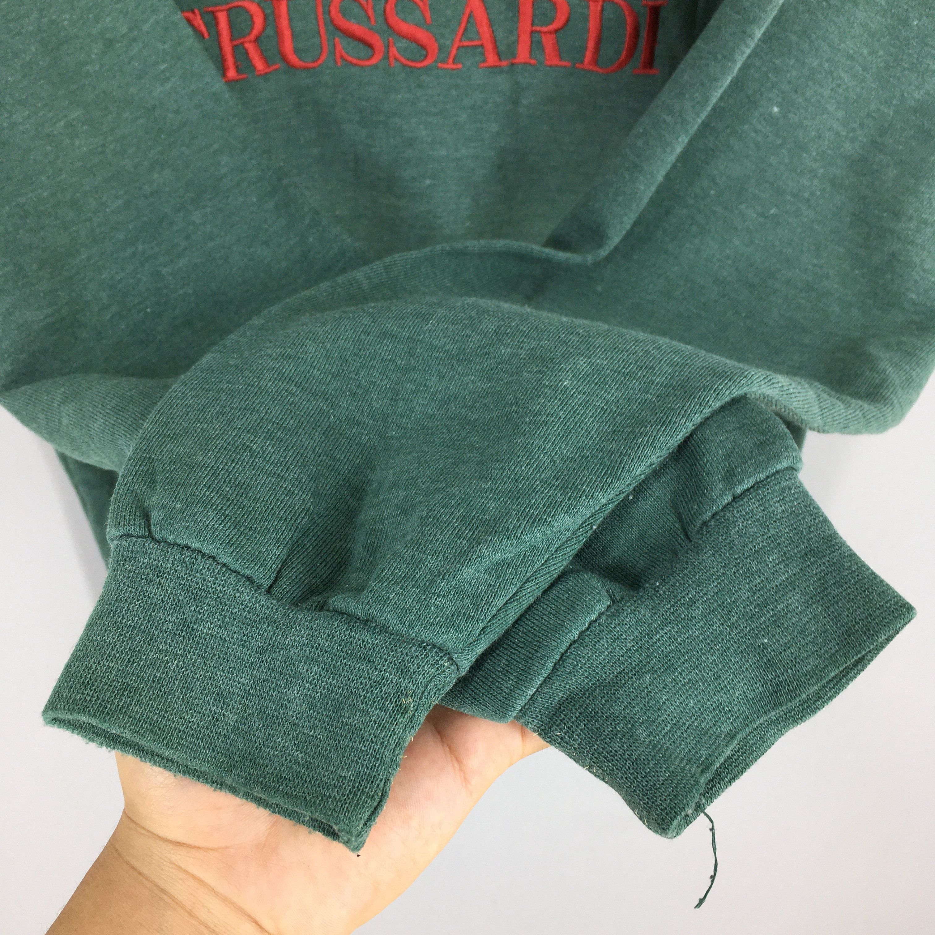 Jean × Trussardi × Vintage Vintage 1990s Trussardi Jeans Sweatshirt Medium Size US M / EU 48-50 / 2 - 5 Thumbnail