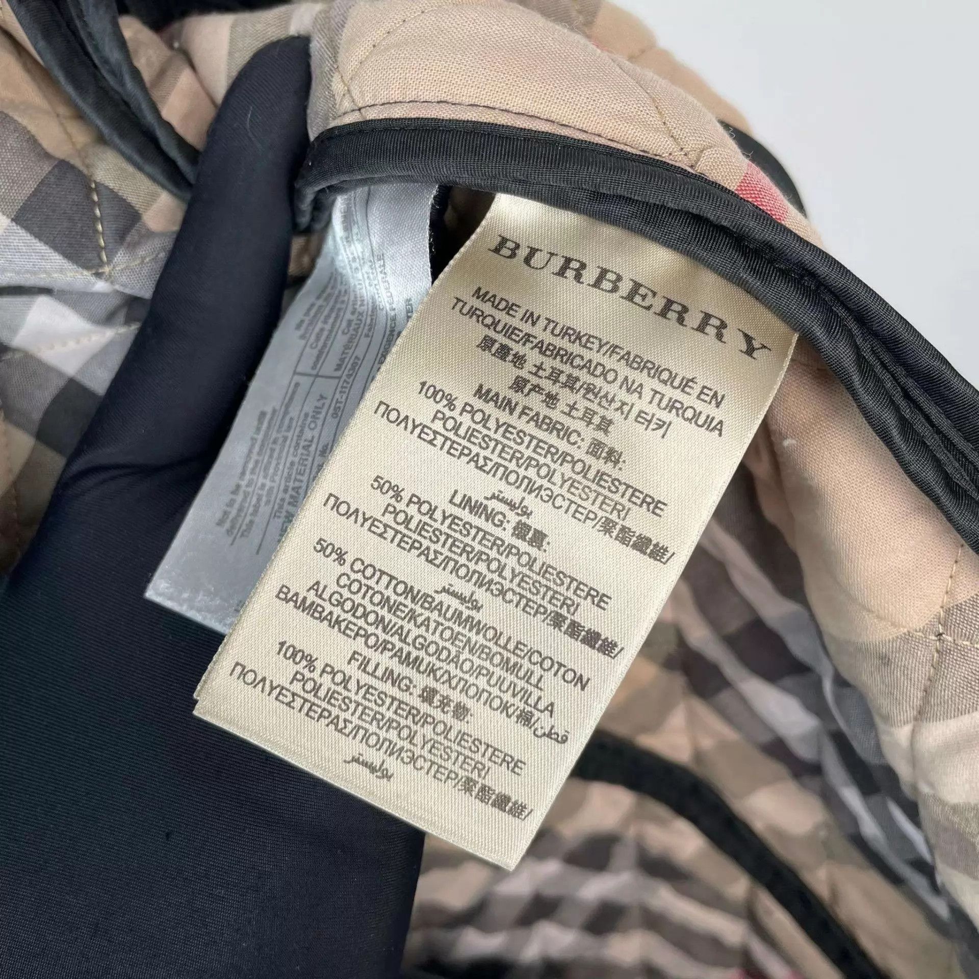 Burberry Burberry Black Polyester S Jacket Size S / US 4 / IT 40 - 5 Thumbnail