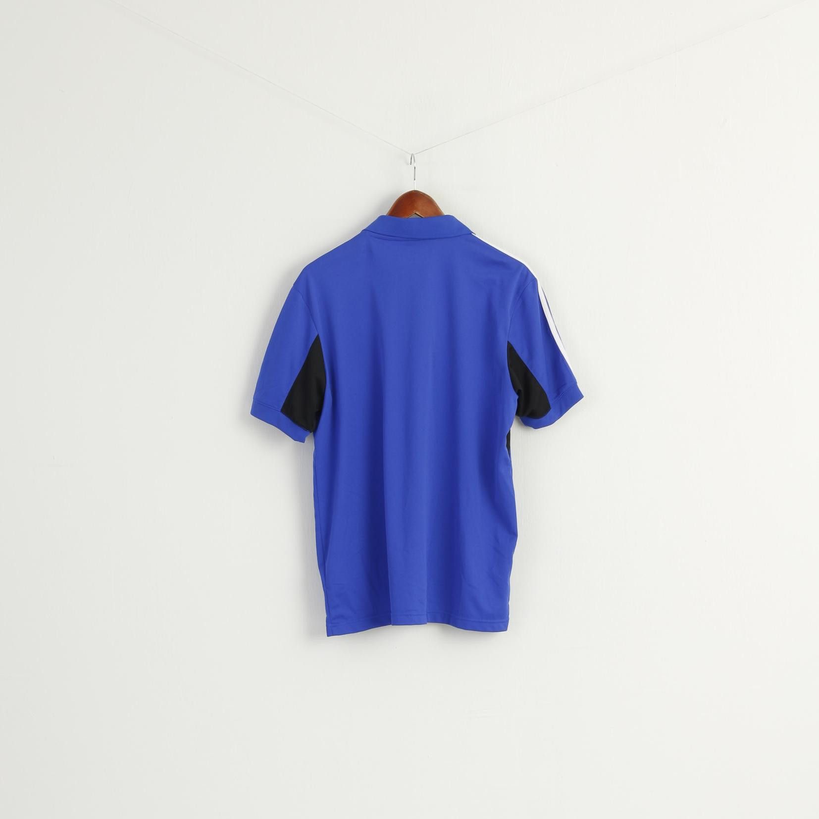 Adidas Adidas Men L Polo Shirt Blue West Bromwich Albion 7921 Size US L / EU 52-54 / 3 - 5 Thumbnail