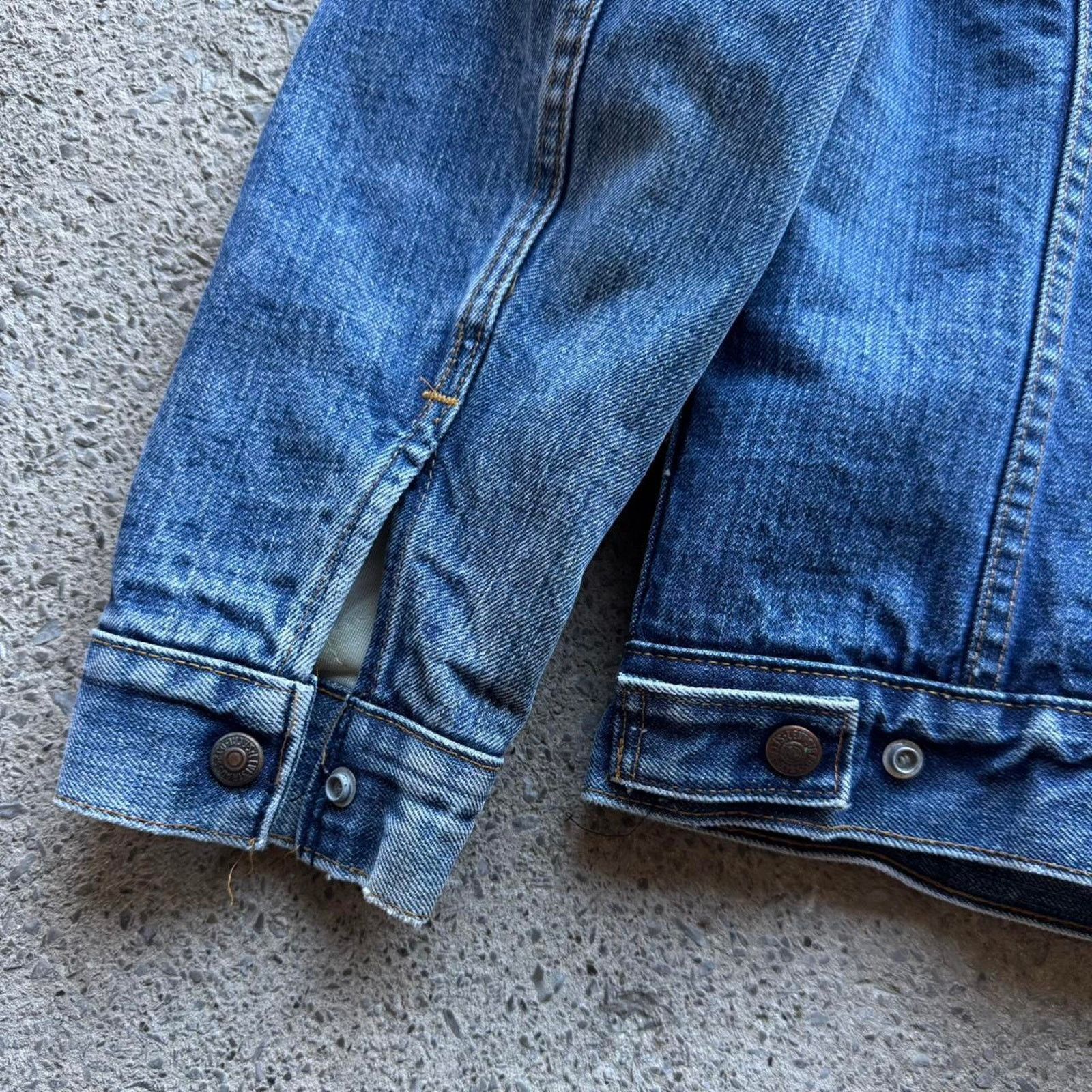 Levi's 80s 90s Levi’s Sherpa Lined Denim Trucker Jacket Size US S / EU 44-46 / 1 - 7 Thumbnail