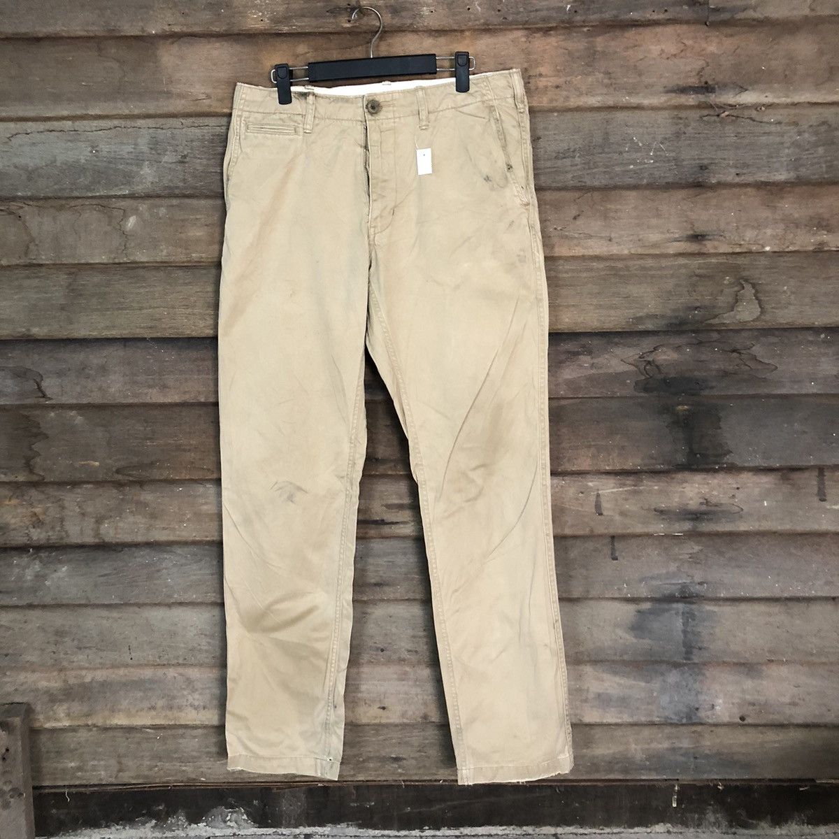 image of Uniqlo Vintage Brown Casual Pants 7363, Men's (Size 31)