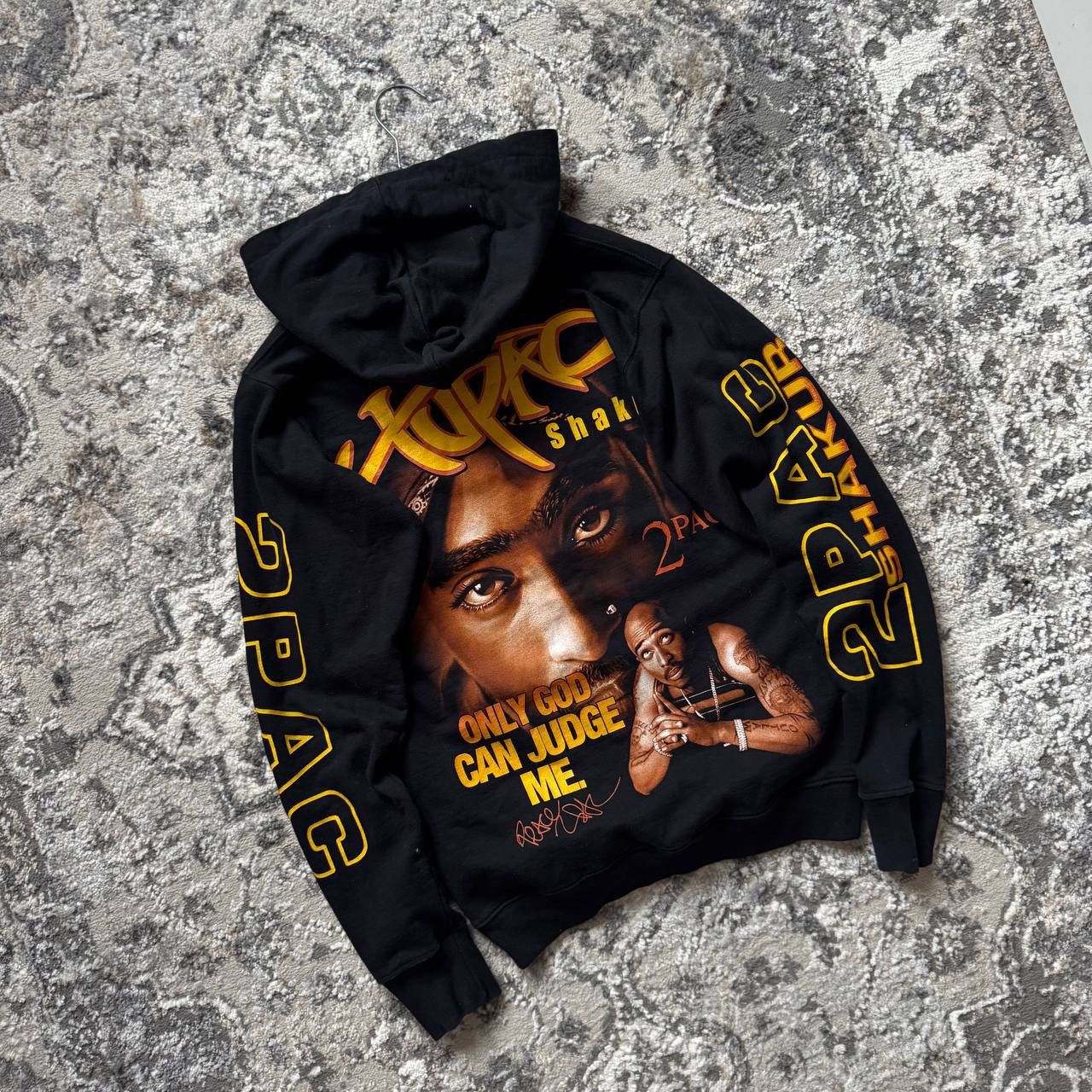Band Tees 2pac Tupac Vintage Death Row Rap Hoodie Thug Life Hip Hop Size US S / EU 44-46 / 1 - 4 Thumbnail