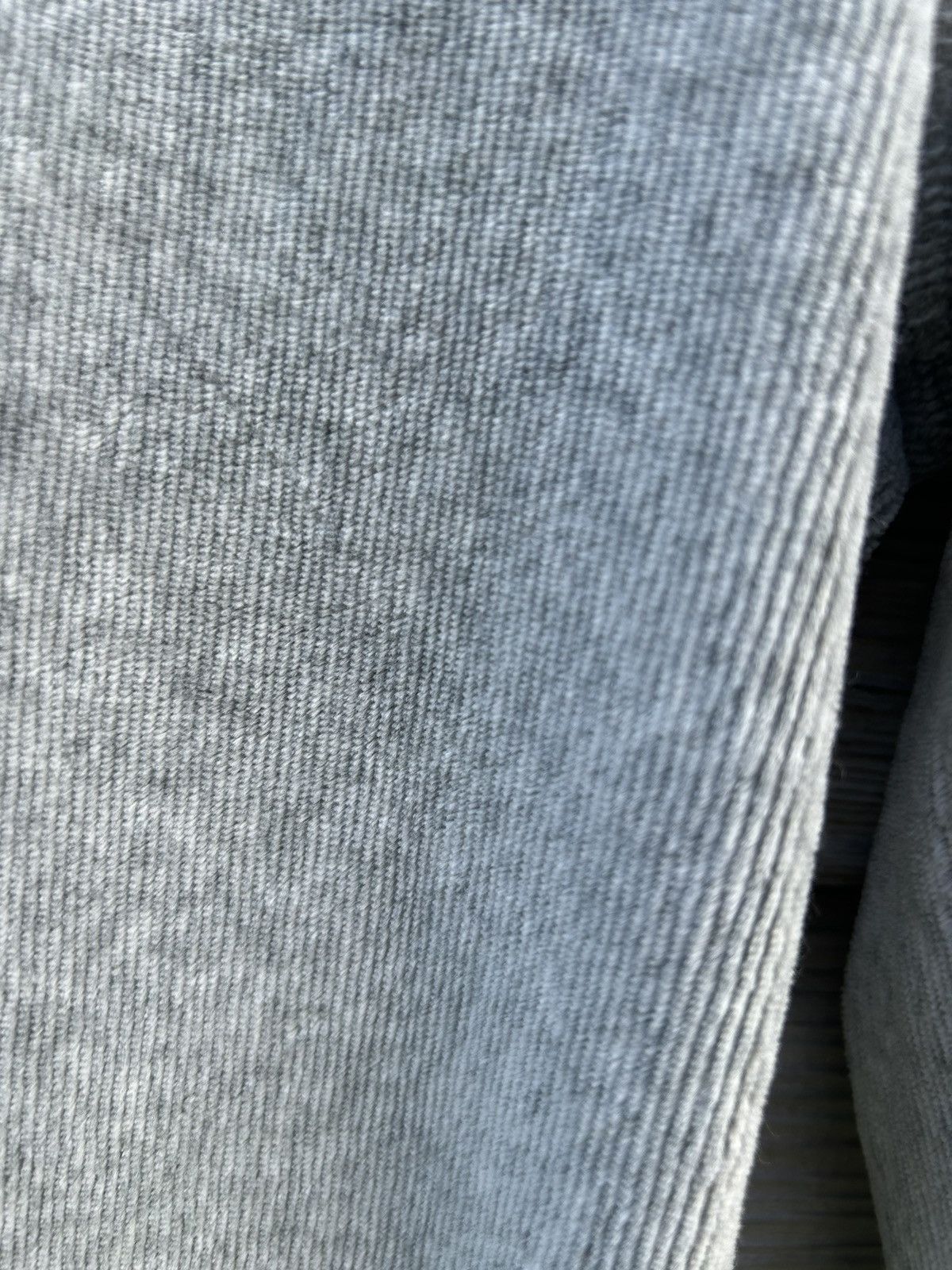 Alexander Wang Alexander Wang FW22 T Elastic Waist Velvet Pants Grey Size M Size US 32 / EU 48 - 3 Thumbnail