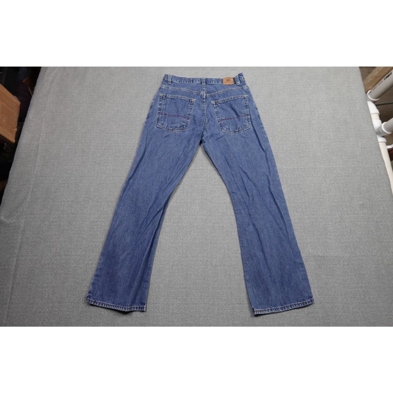 Tommy Hilfiger VINTAGE Tommy Hilfiger Jeans Mens 32x32 Blue Baggy Skater Dark Wash Hip Hop Jeans Mens 32 Blue Hip Hop Vintage Tommy Hilfiger Jeans Mens 32x32 Size US 32 / EU 48 - 4 Thumbnail