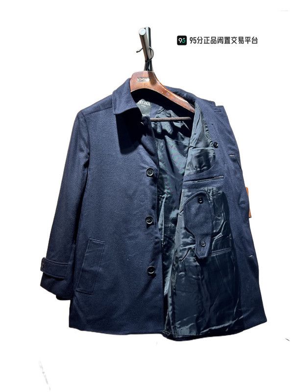 Ermenegildo Zegna Zegna Handcrafted Fine Cashmere Unisex Coat Size US XL / EU 56 / 4 - 1 Thumbnail