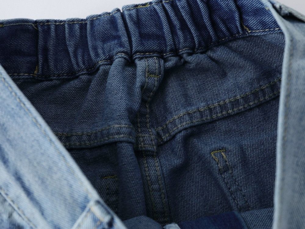 Jean Retro American-Style Loose-Fit Washed Ombré Jeans Size US 32 / EU 48 - 5 Thumbnail