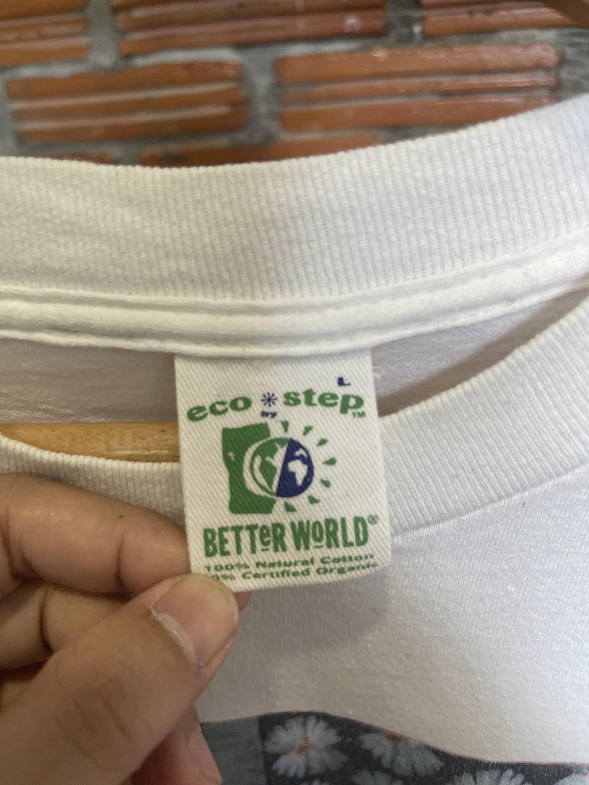Arts & Science Vintage Art Better World Eco Step T shirt L Size US L / EU 52-54 / 3 - 4 Thumbnail