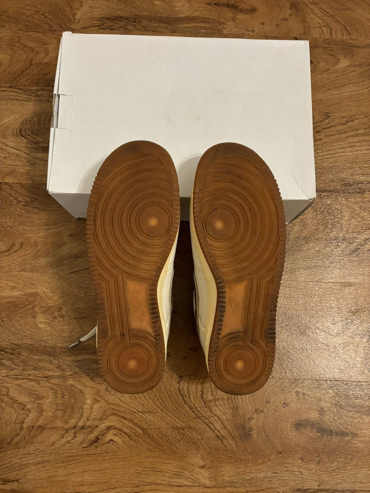 Nike × Travis Scott Travis Scott x Nike Air Force 1 “sail” Size US 12 / EU 45 - 6 Thumbnail