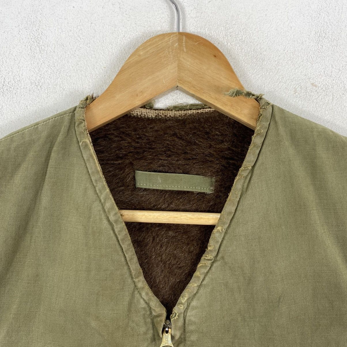Vintage Vtg 60s Canvas Work Vest Conmar Zip Olive Green S Rugged Size US S / EU 44-46 / 1 - 4 Thumbnail