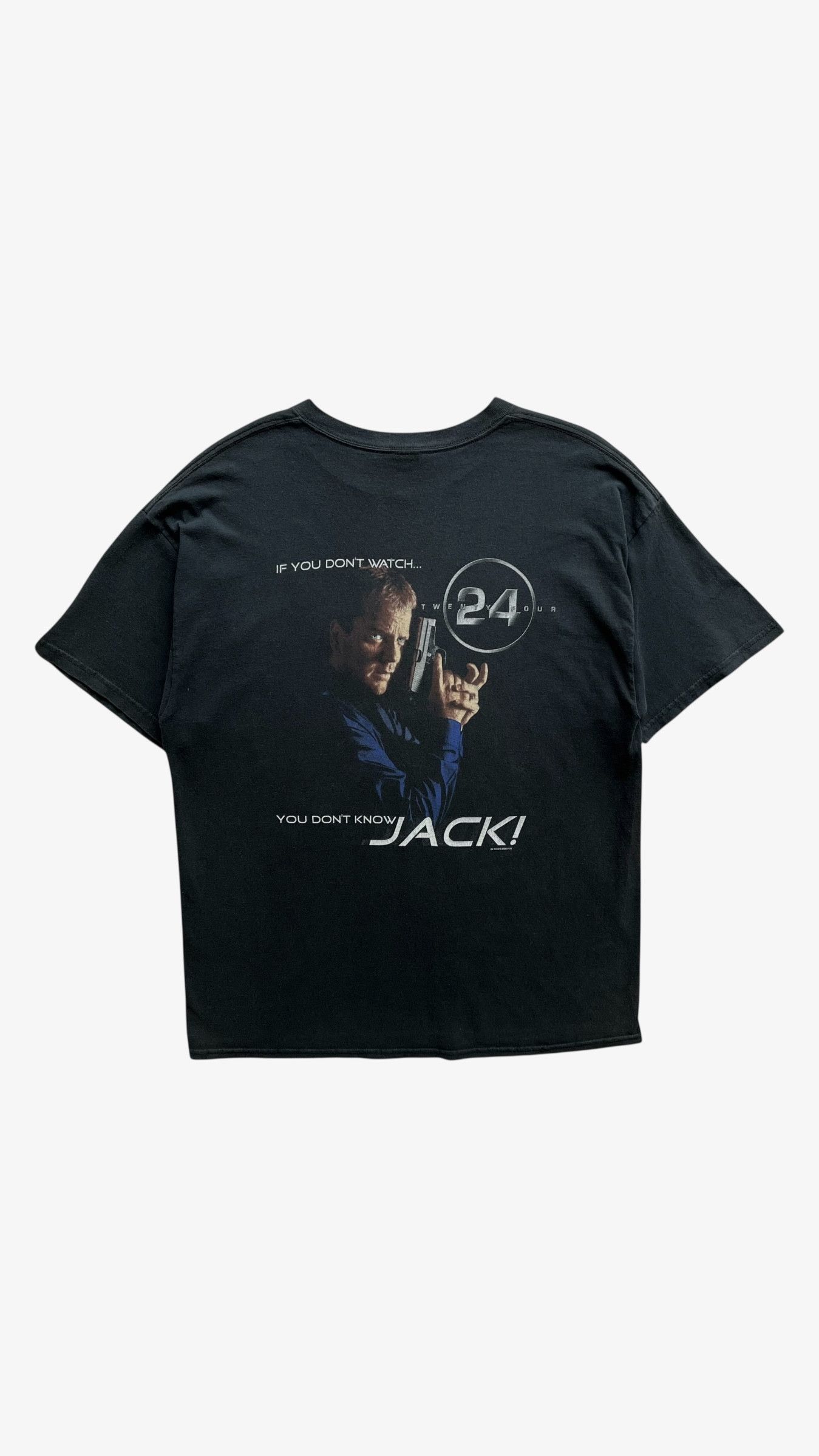 Gildan Vintage Gildan Ultra Cotton Twenty Four TV Series T-Shirt Size US XL / EU 56 / 4 - 1 Thumbnail