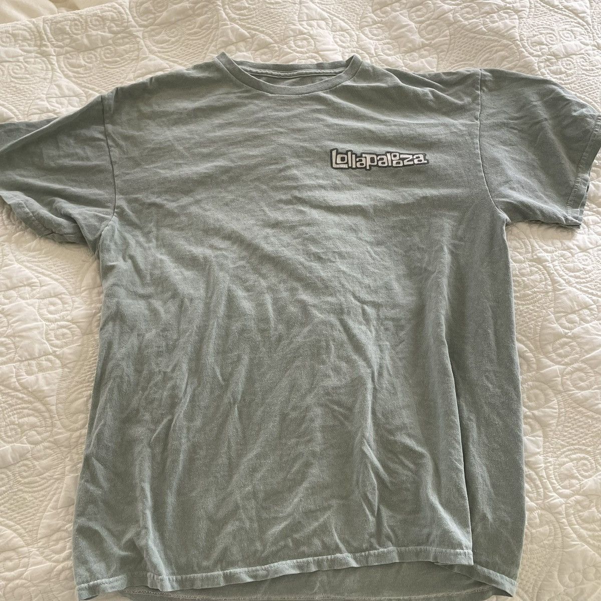 Other Lollapalooza 2022 Green Tee Size US L / EU 52-54 / 3 - 1 Thumbnail