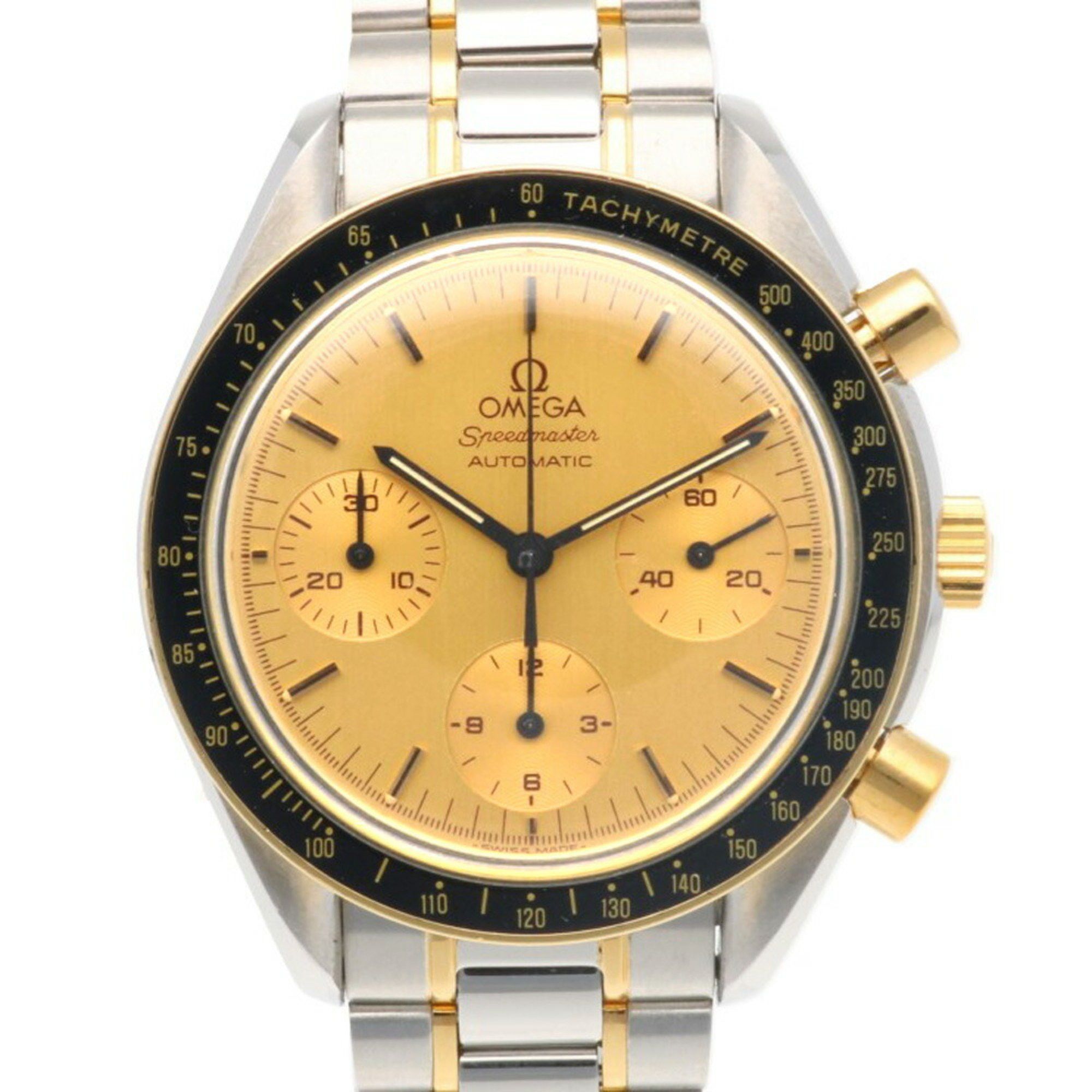 Omega Speedmaster Watch Stainless Steel 3310 Automatic Men's in Silver
