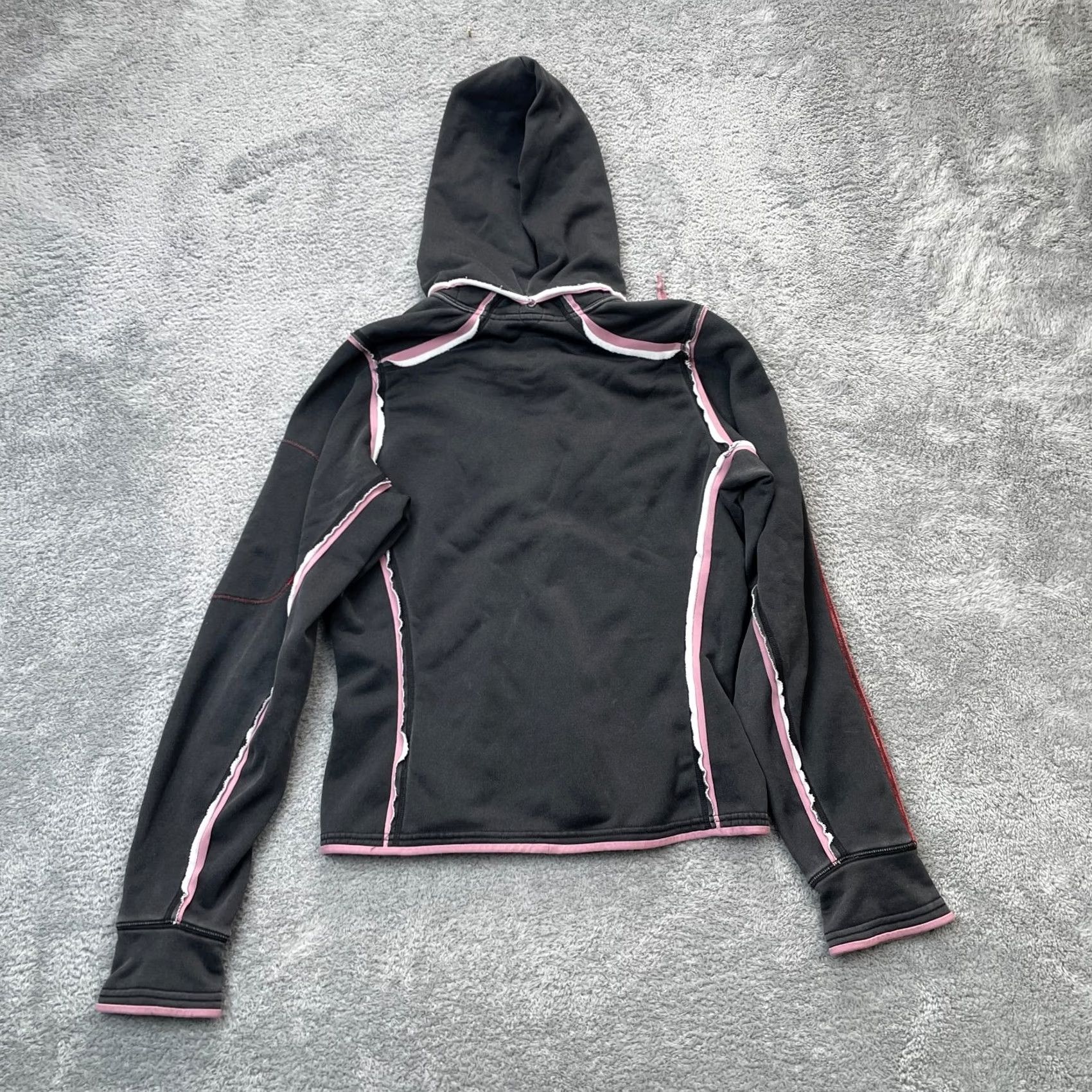Mountain Hardwear Mountain Hardwear Jacket Womens Small Black Pink Hoodie Coat Full Zip Hiking Size S / US 4 / IT 40 - 2 Thumbnail