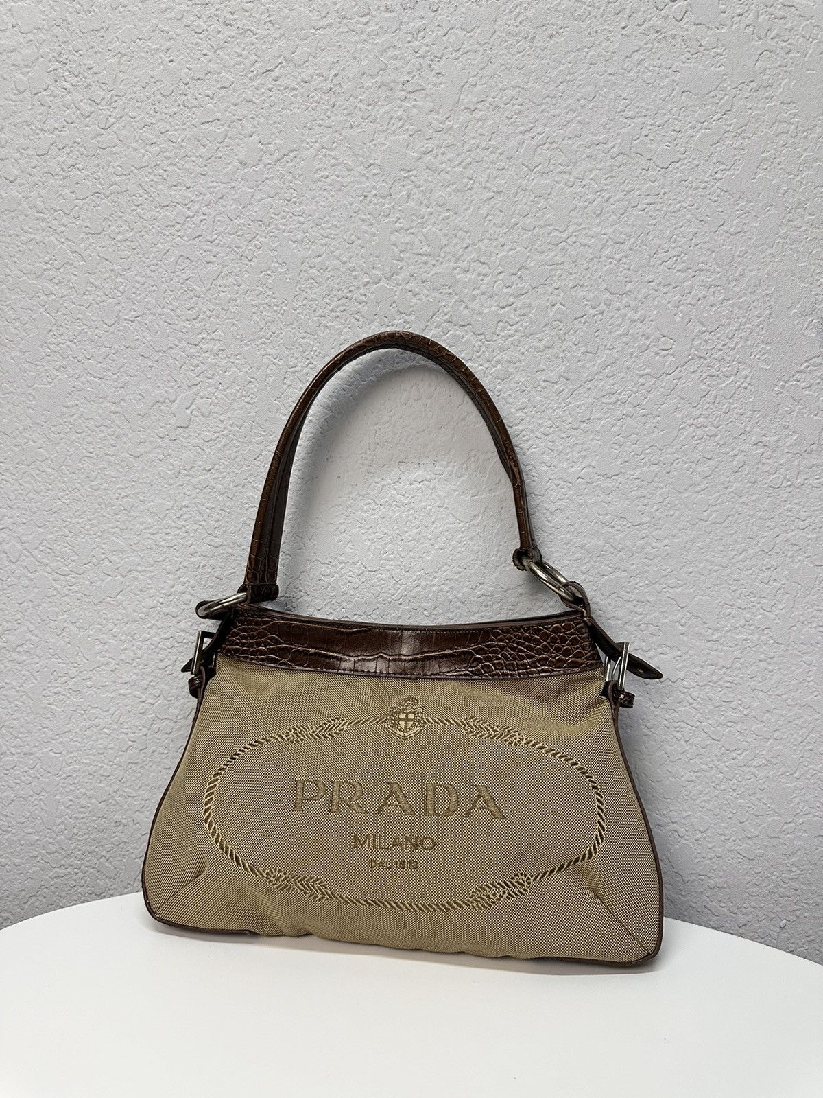 Other Y2k Gothic Avatngarde Bag Distressed Prada Style Japanese Size ONE SIZE - 3 Thumbnail