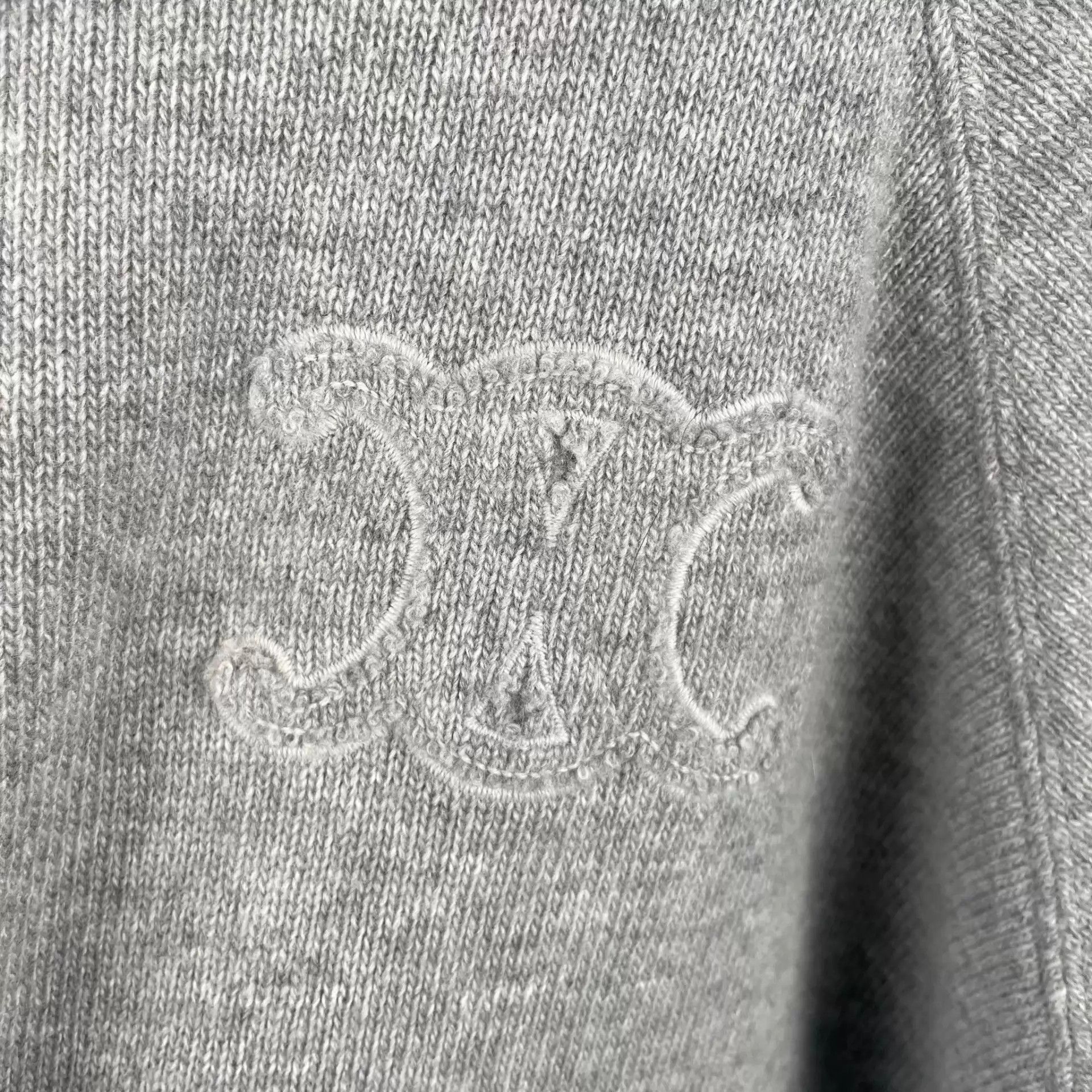Celine Celine Women's Gray Knit Set M Size M / US 6-8 / IT 42-44 - 7 Thumbnail