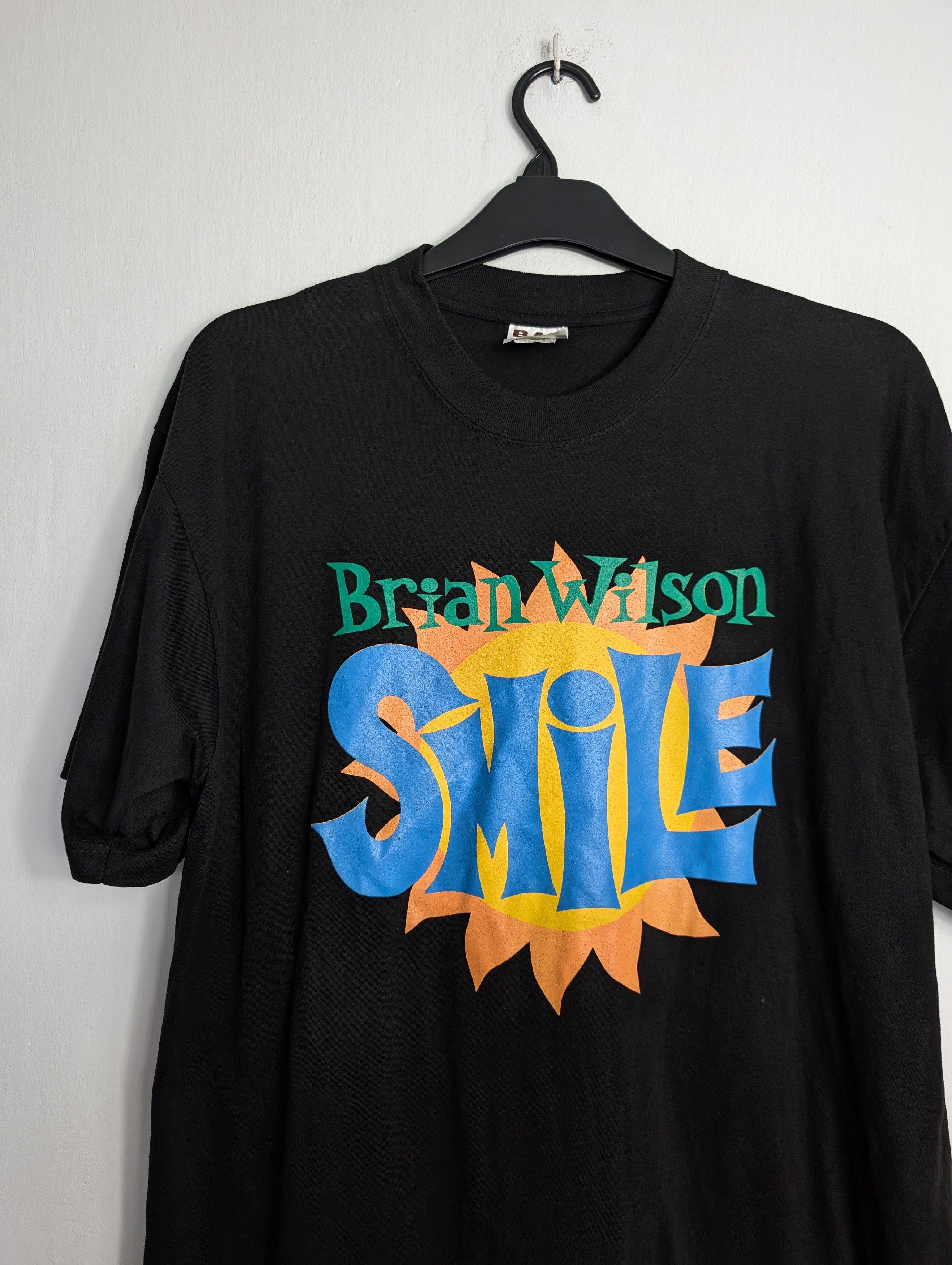 Band Tees Vintage Brian Wilson SMILE Promo T-shirt Beach Boys Band Size US XL / EU 56 / 4 - 2 Thumbnail