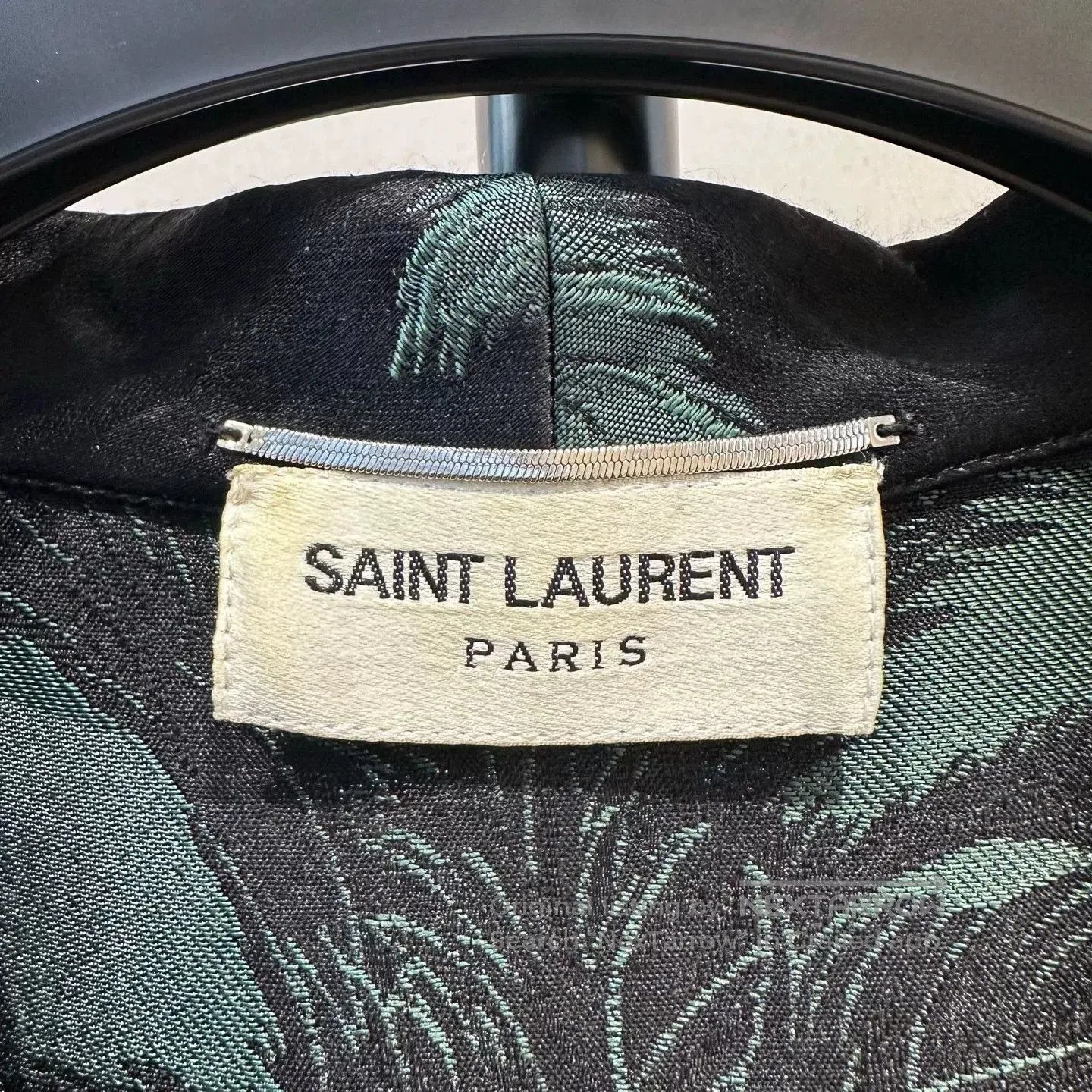 Saint Laurent Paris YSL Saint Laurent SS21 Palm Leaf Shirt. Size US L / EU 52-54 / 3 - 7 Thumbnail