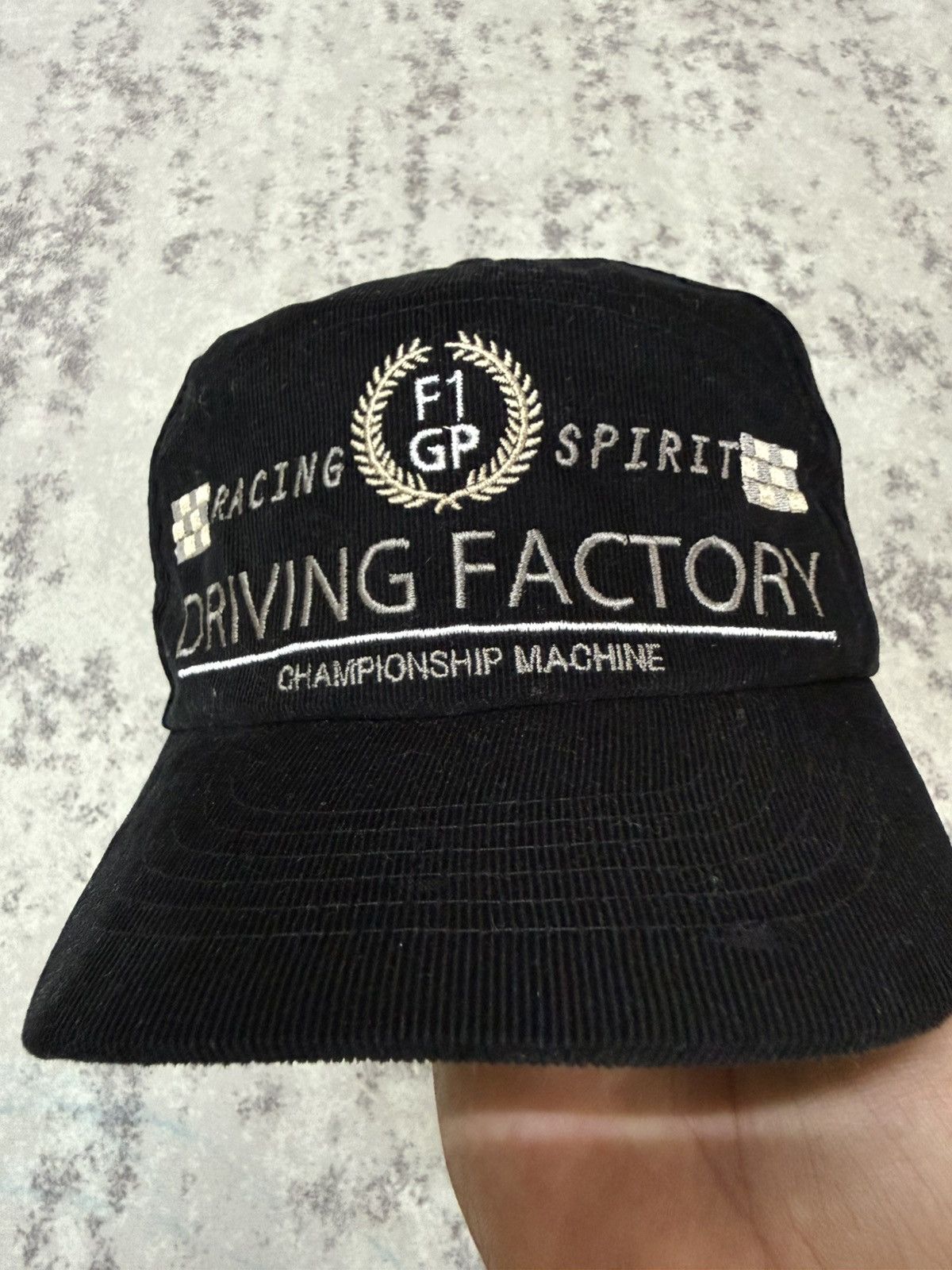 Sports Specialties Vintage F1 GP Racing Spirit Driving Factory Cudroy Cap Size ONE SIZE - 5 Thumbnail