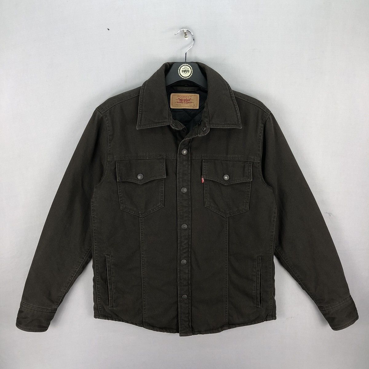 Levi's Vintage Clothing Vintage Y2K Levis Corduroy Jacket Quilted Lining Size US S / EU 44-46 / 1 - 1 Thumbnail