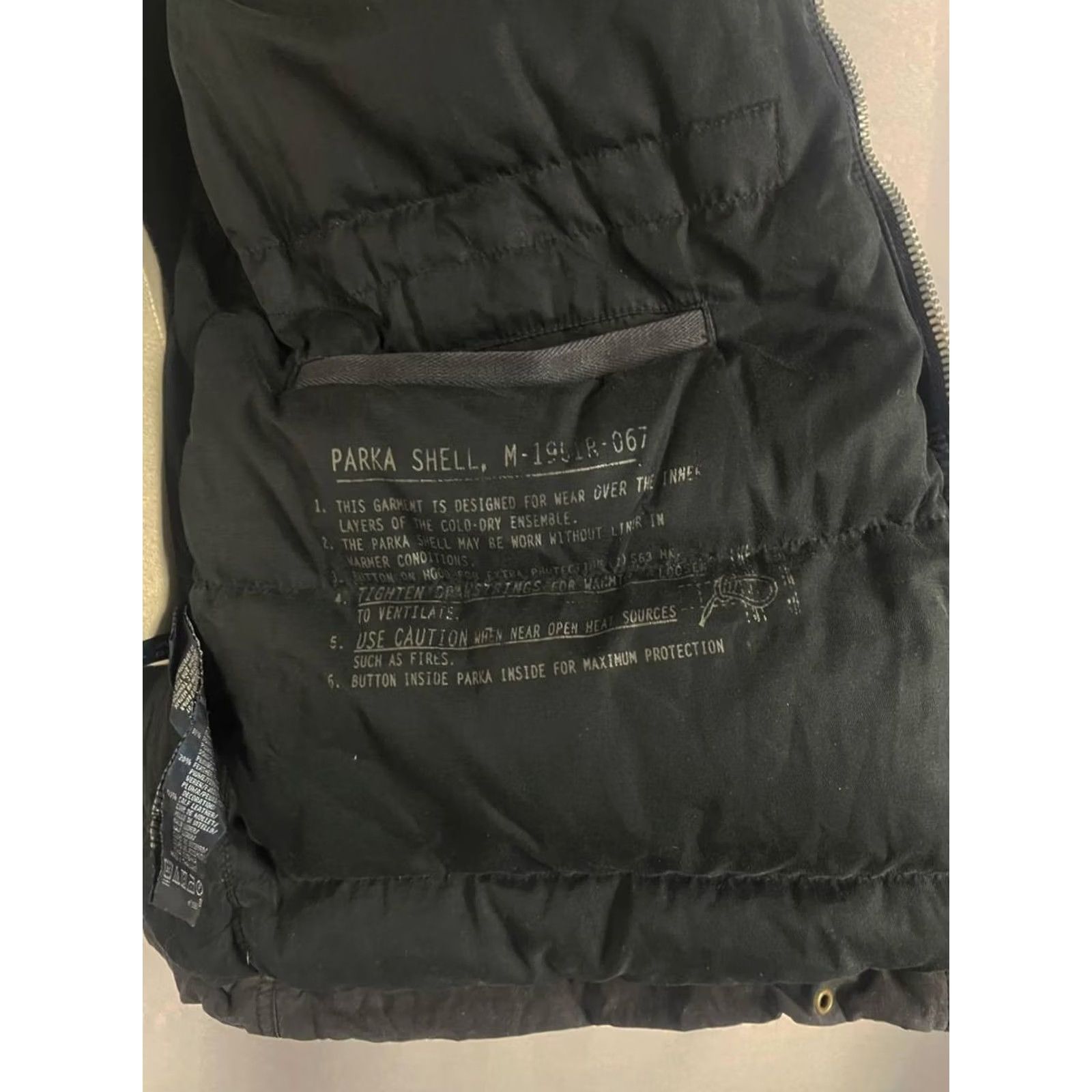 Polo Ralph Lauren Polo By Ralph Lauren Jacket Mens M Black Puffer Down Cotton Long Sleeve Size US M / EU 48-50 / 2 - 7 Thumbnail