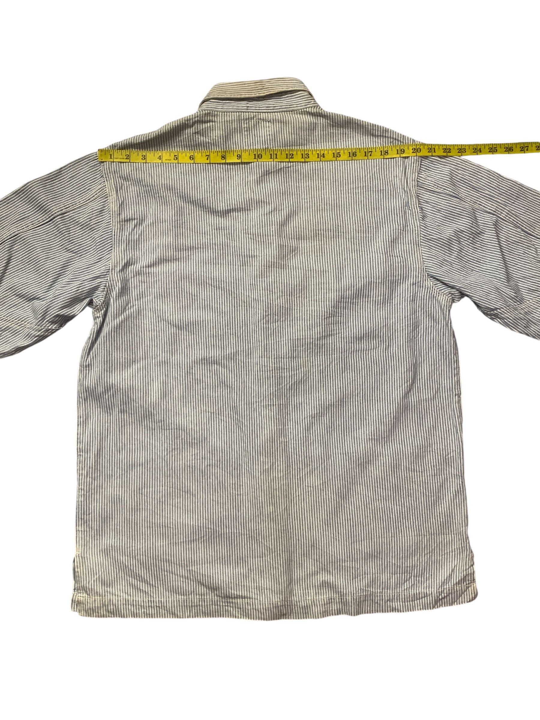 Japanese Brand × Vintage Vintage Not Sunlucas Hickory Stripe Chore Jacket Size US M / EU 48-50 / 2 - 12 Thumbnail