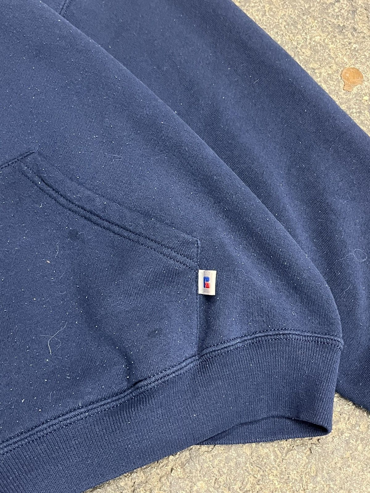 Russell Athletic × Vintage Russell athletic NY Yankees boxy fit hoodie rare y2k hype Size US M / EU 48-50 / 2 - 4 Thumbnail