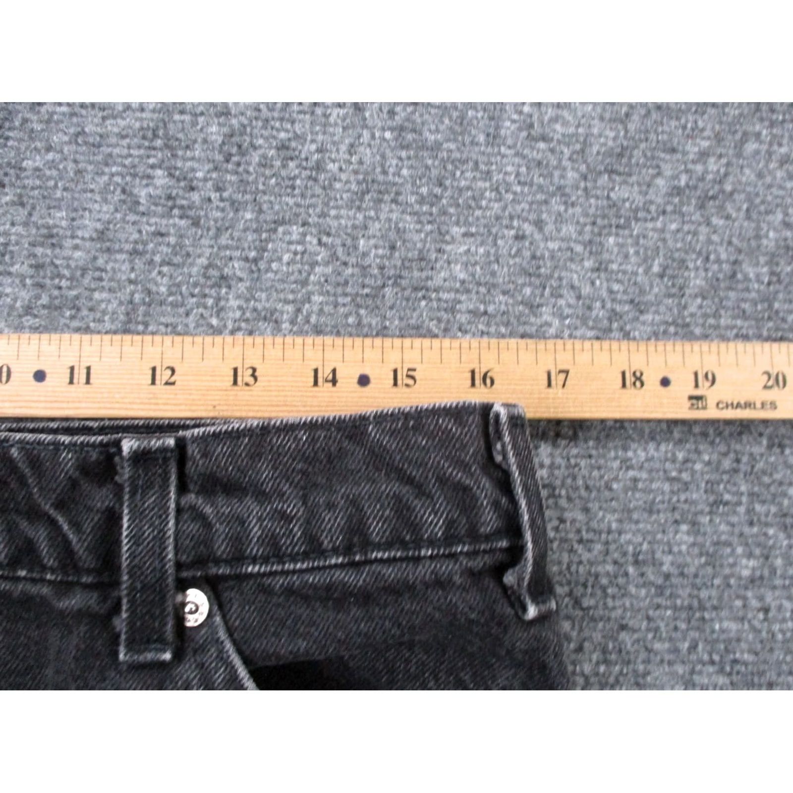 Levi's Levi's Jeans Mens 36 Regular Black Denim Straight 550 Orange Tab USA Made Jeans Men 36 Black Denim Straight Jeans Mens 550 Orange Tab USA Made Size US 32 / EU 48 - 6 Thumbnail