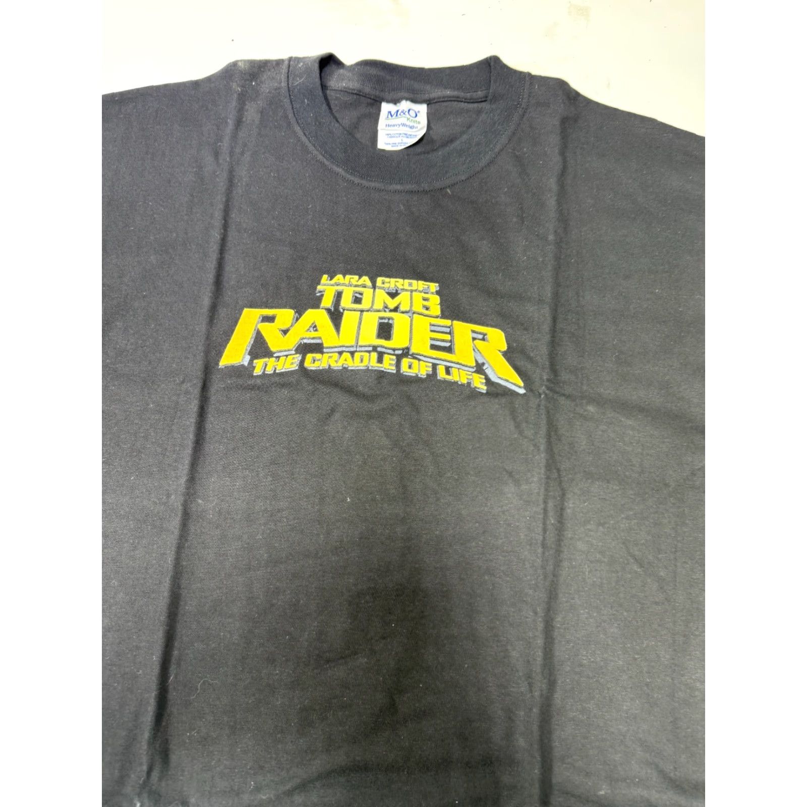 Alife VINTAGE Lara Croft Tomb Raider T-Shirt Size L Black Movie Promo Mens Size US L / EU 52-54 / 3 - 2 Thumbnail
