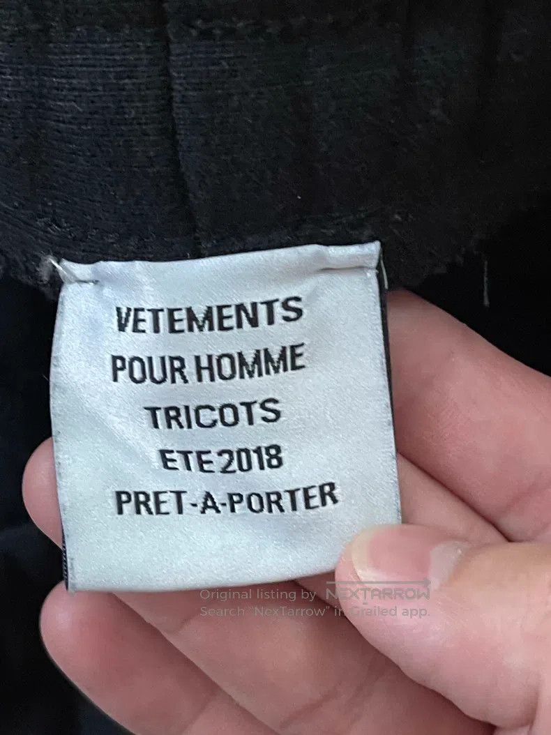 Other Vetements size M Side washed label pants Size US 27 - 3 Thumbnail