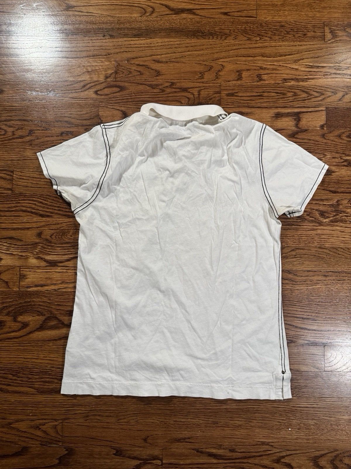 Love Moschino Women’s Love Moschino White Logo Heart Polo Shirt Size XL Size XL / US 12-14 / IT 48-50 - 6 Thumbnail