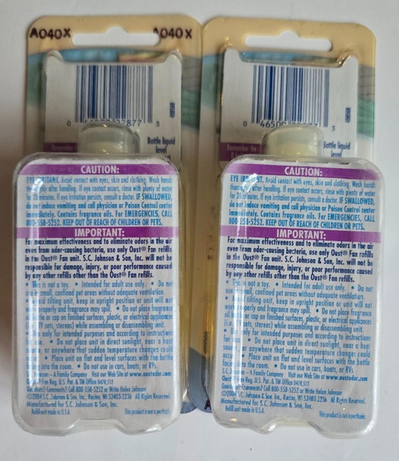 American Eagle Outfitters Lot of 6 Discontinued Oust Fan Scented Oil Refills NEW Size ONE SIZE - 2 Thumbnail
