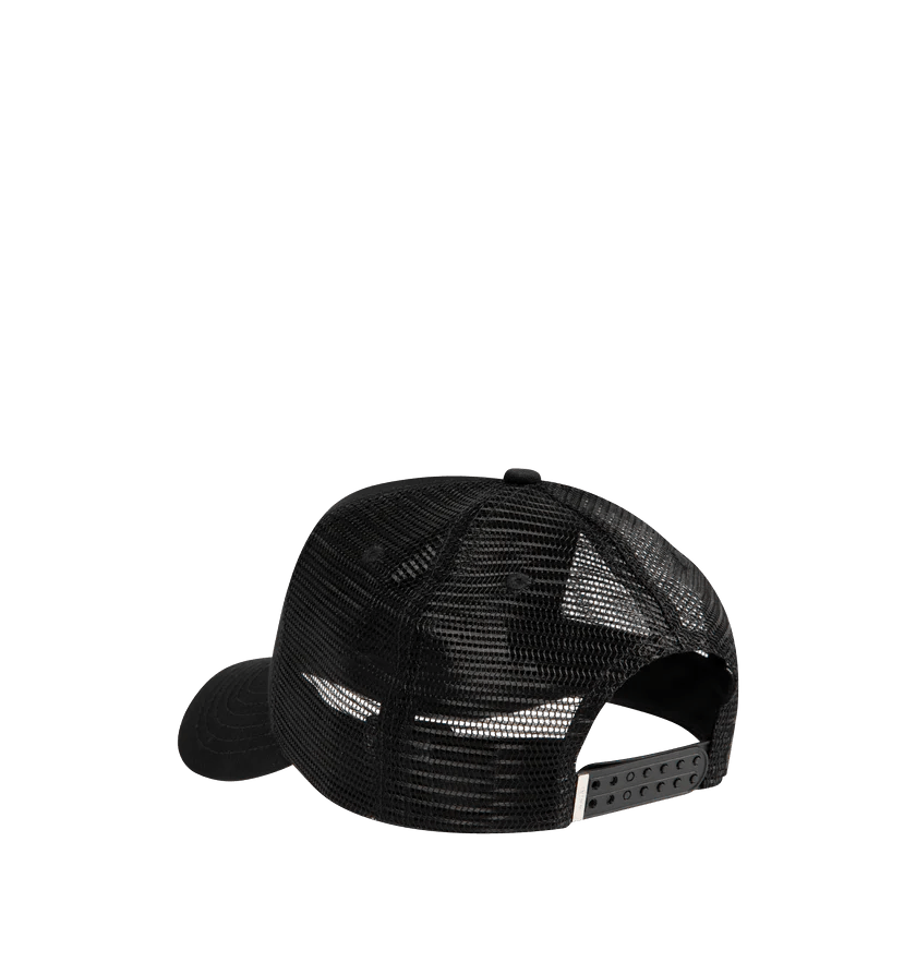 Amiri o1h1sh11225 Size: OS/3 Star Trucker Hat in Black Size ONE SIZE - 3 Thumbnail