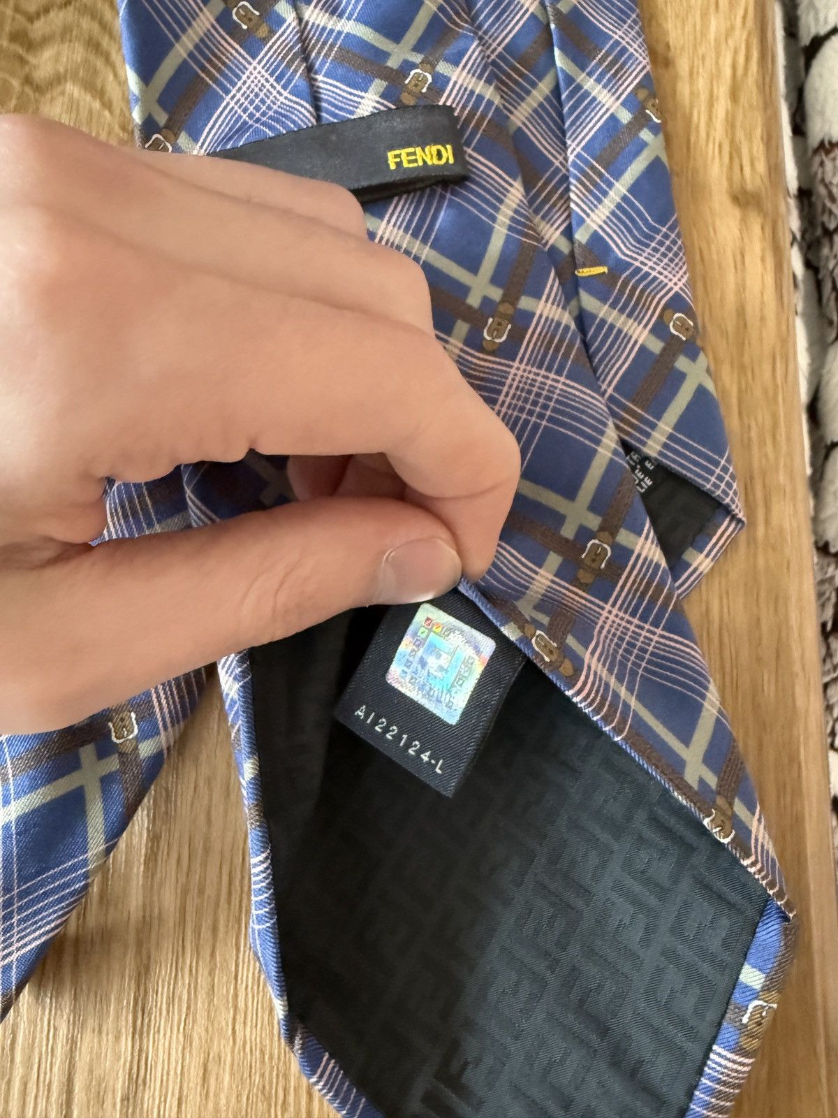 Fendi Vintage Fendi Tie Size ONE SIZE - 8 Thumbnail