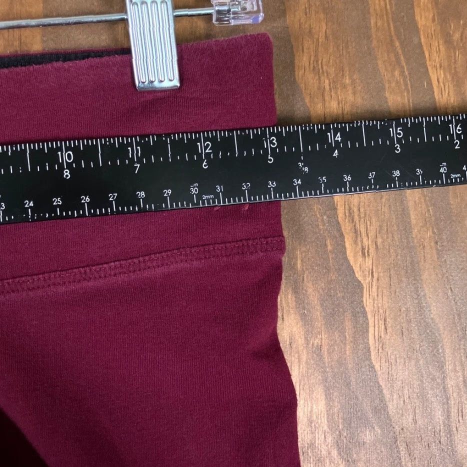 Vintage VINTAGE Victoria's Secret PINK Yoga Womens Pants Maroon Activewear Leggings XS Size 26" / US 2 / IT 38 - 5 Thumbnail