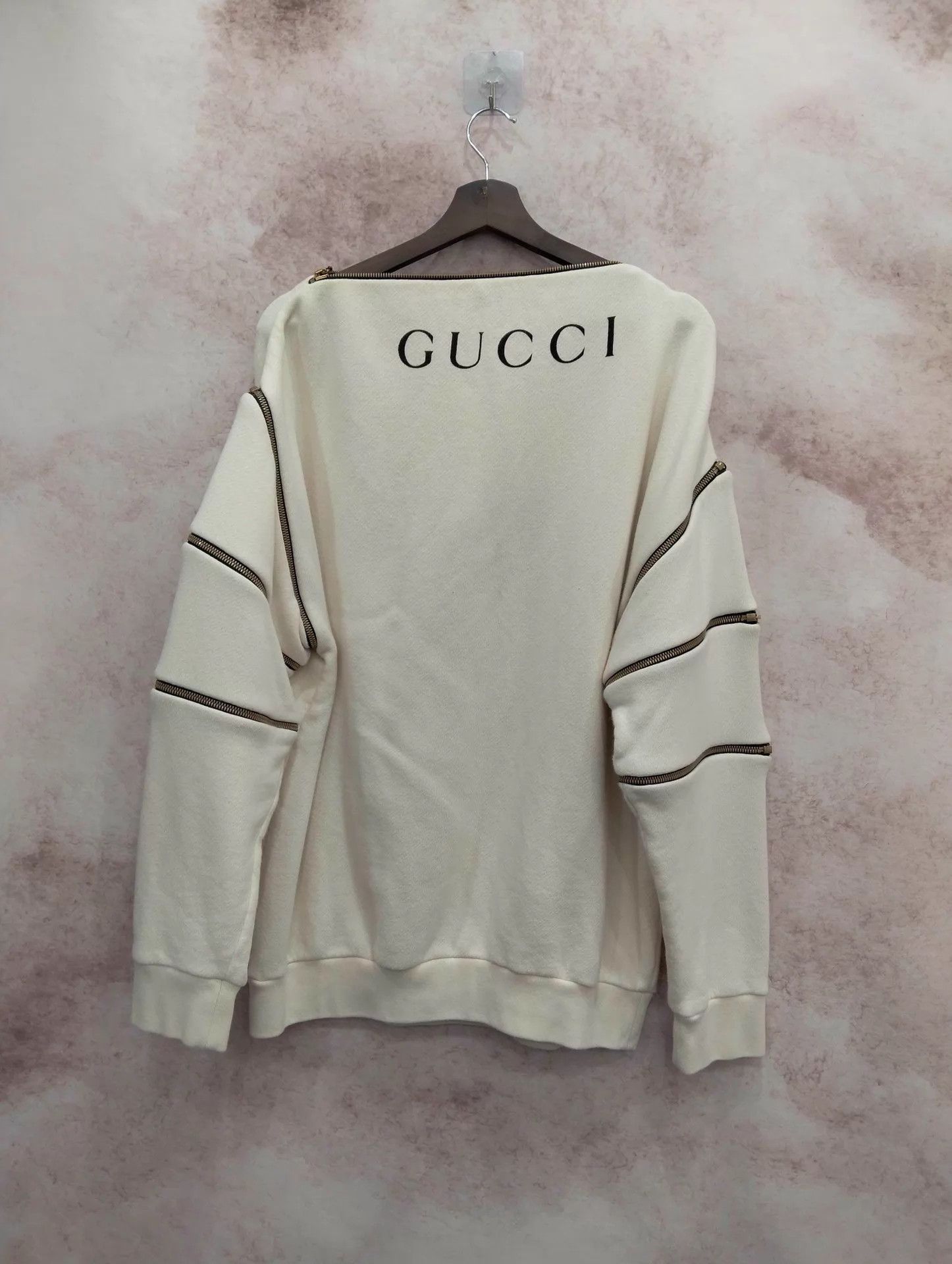 Gucci GUCCI Pussycat Collab 95New Zip Sweatshirt L Size L / US 10 / IT 46 - 2 Thumbnail