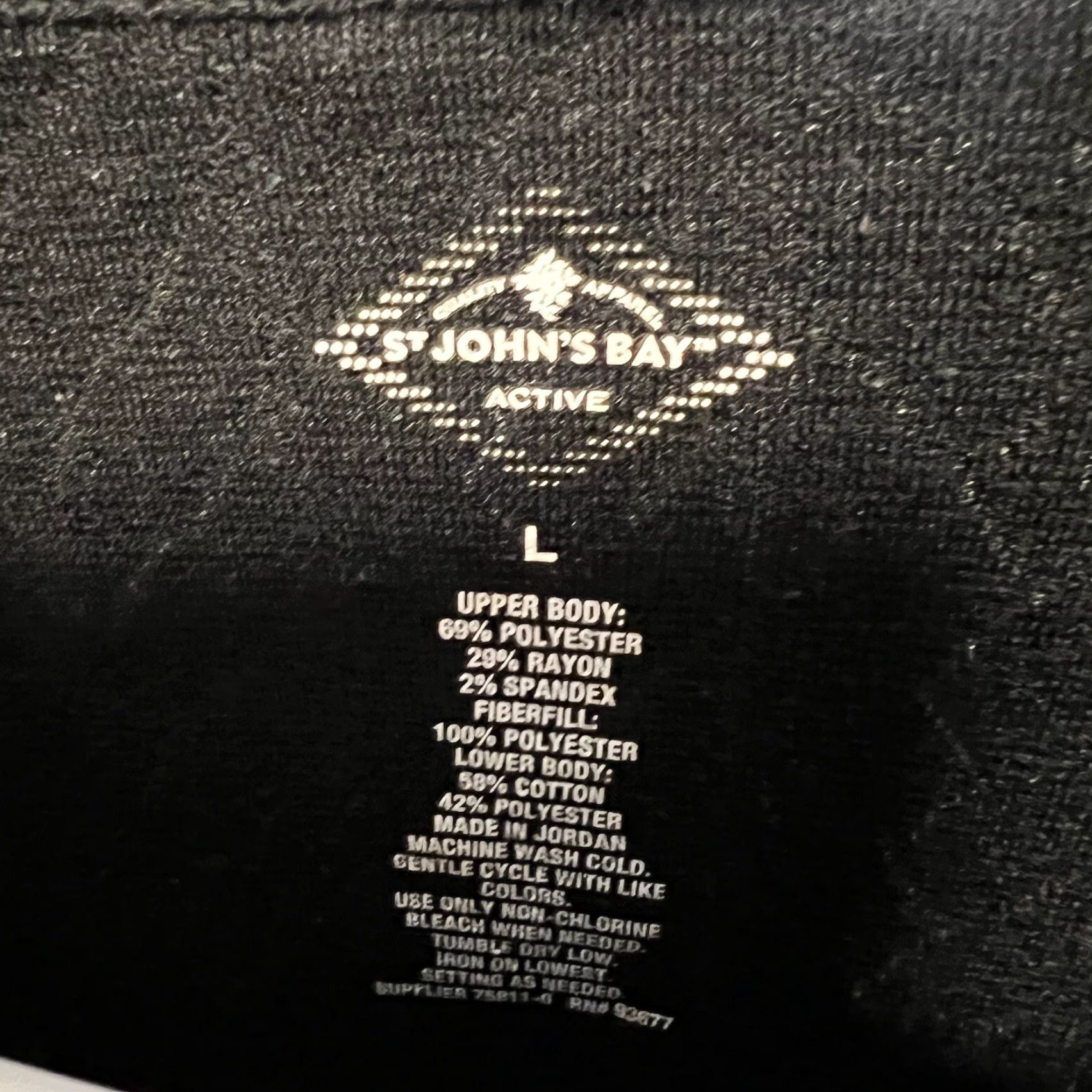 Vintage St. John's Bay Hoodie Full Zip Womens Large Gray Black Shirt Zip Adult Womens Large Gray St. John's Bay Hoodie Womens L Gray Black 90s? Size L / US 10 / IT 46 - 5 Thumbnail