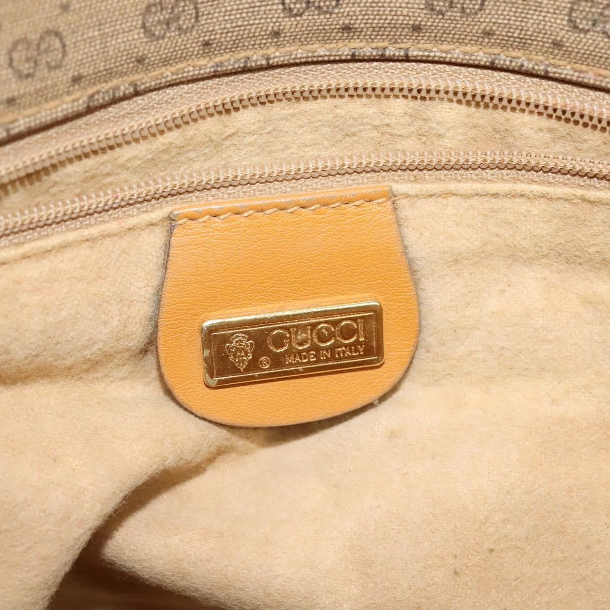 Gucci GUCCI Micro GG Supreme Shoulder Bag Pvc Beige Gold 001 14 Size ONE SIZE - 16 Thumbnail