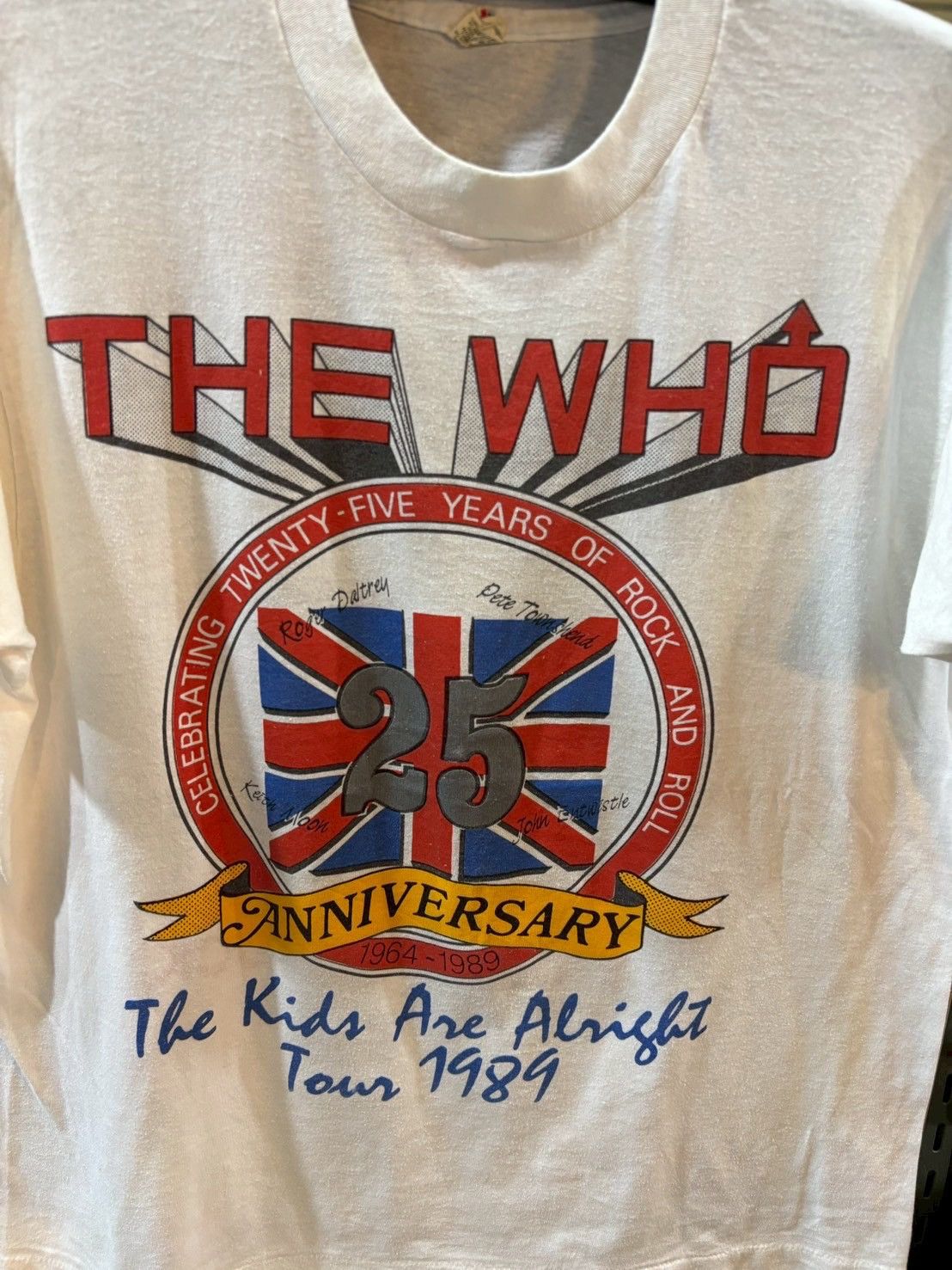 Band Tees Vintage The who 1989’s Size US L / EU 52-54 / 3 - 3 Thumbnail