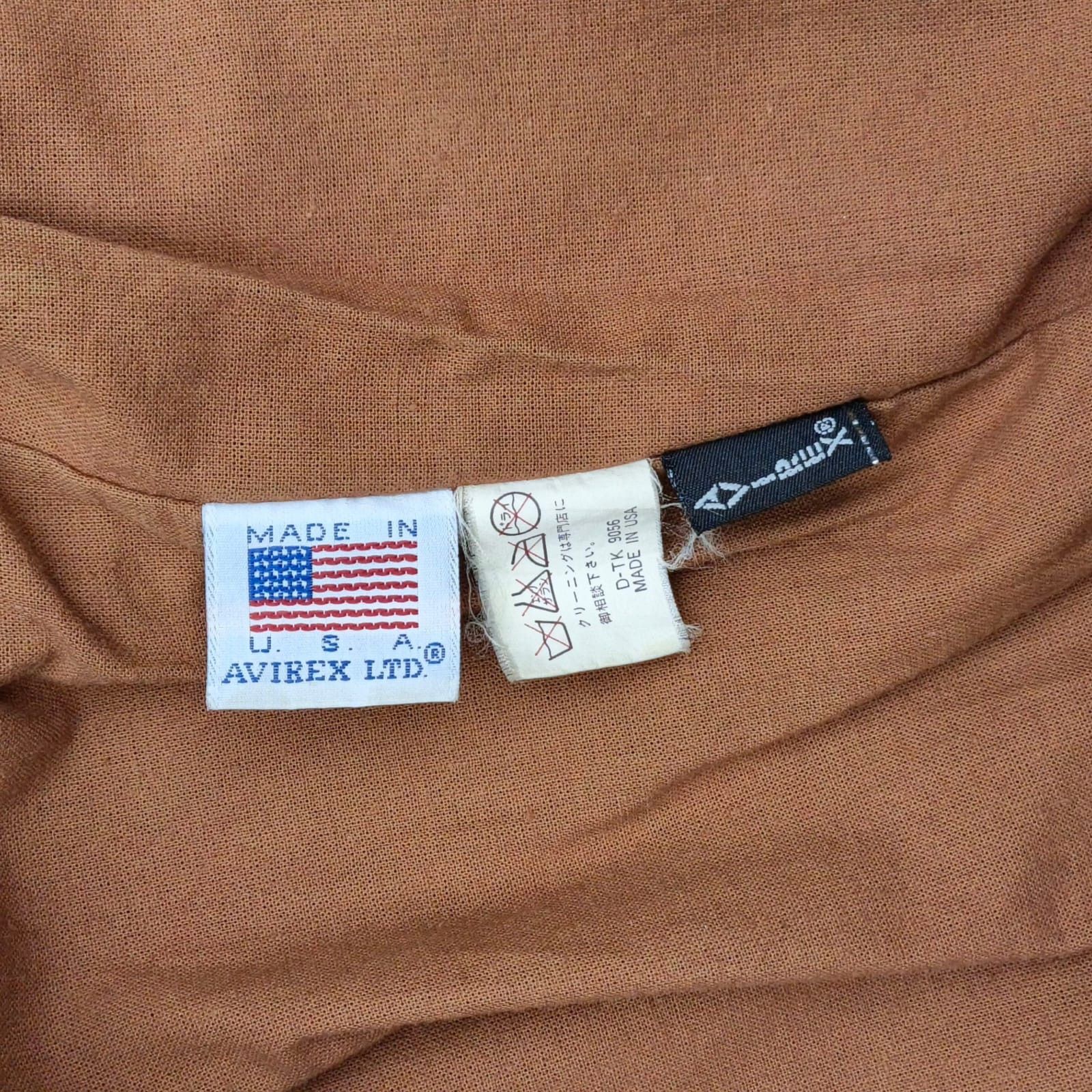 Avirex Avirex A-2 50th Aniversary Us Air Force Brown Goat Skin Size US L / EU 52-54 / 3 - 18 Thumbnail