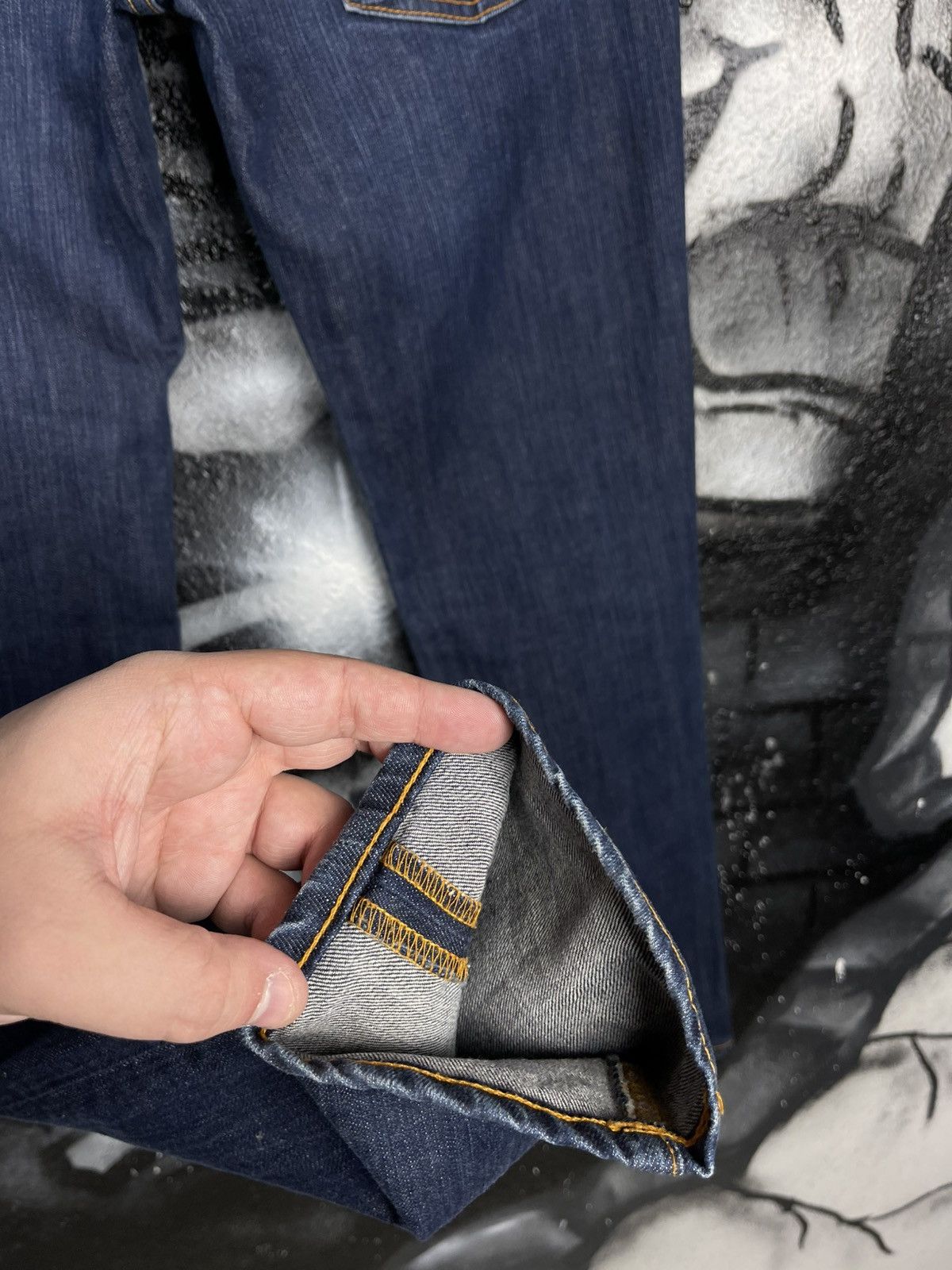 Nudie Jeans Nudie Jeans Co. Thin Finn Organic Denim Jeans Men’s Size 34 Size US 34 / EU 50 - 13 Thumbnail