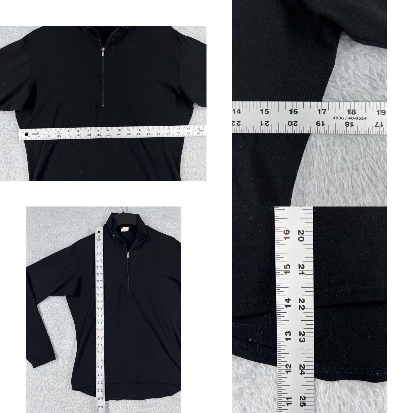 Patagonia VINTAGE Patagonia Sweater Women Small Black 1/4 Zip Polyester Fleece Synchilla Size S / US 4 / IT 40 - 8 Thumbnail