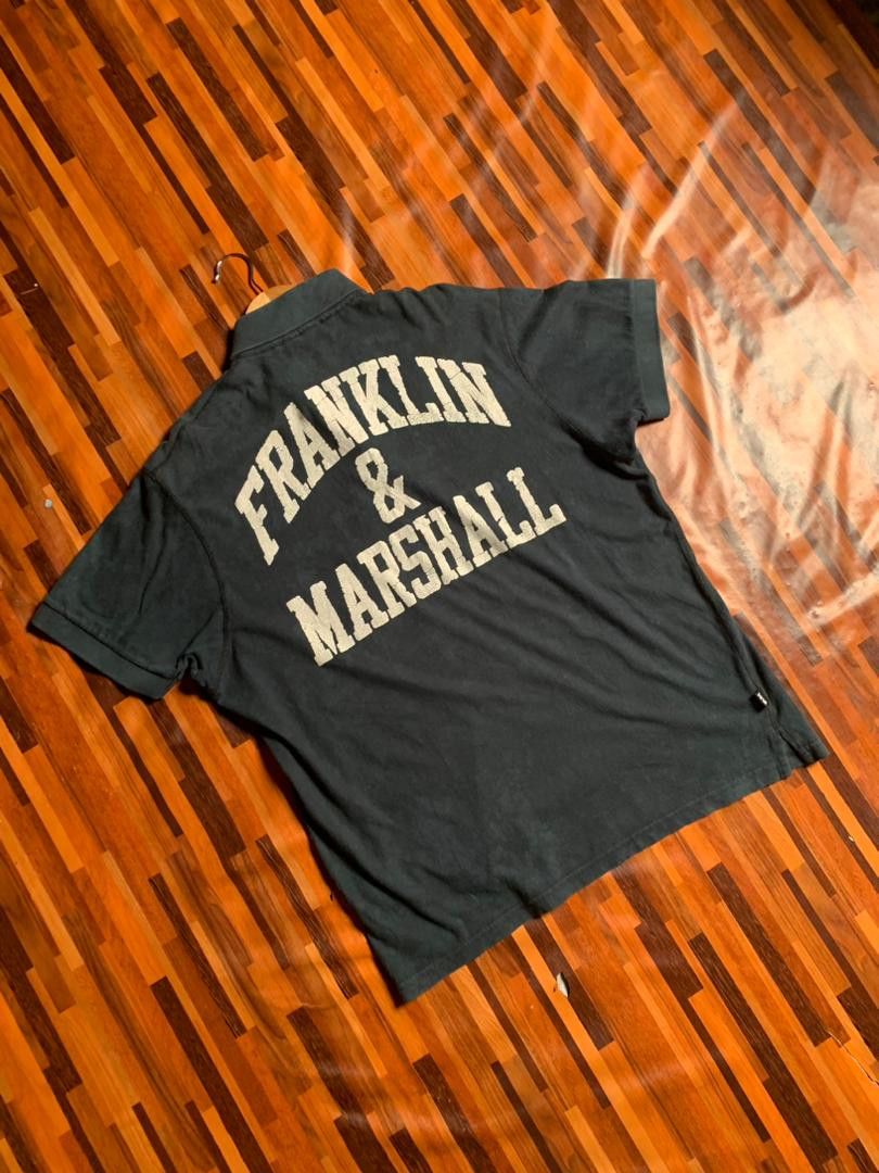 Franklin & Marshall e30 Franklin Marshall Marin Polo Shirt made in Italy Size US XL / EU 56 / 4 - 3 Thumbnail