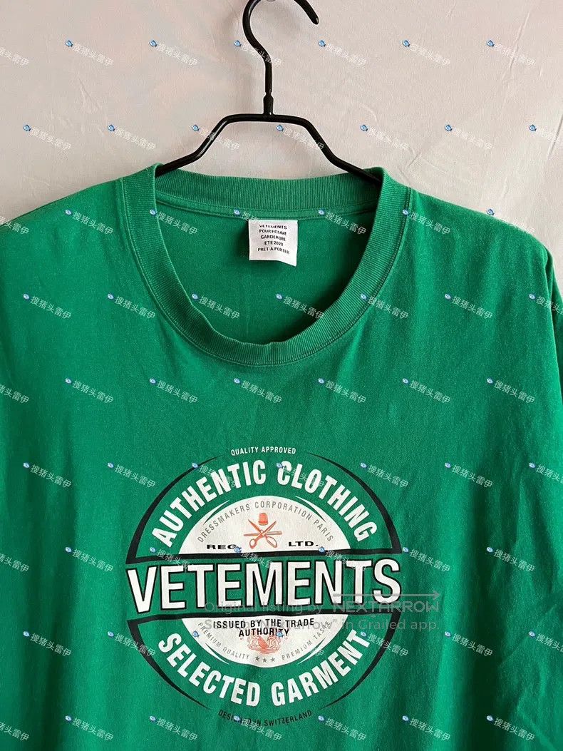 Vetements Vetements Heineken Wide Print Green Round Neck Short Sleev Size US S / EU 44-46 / 1 - 3 Thumbnail