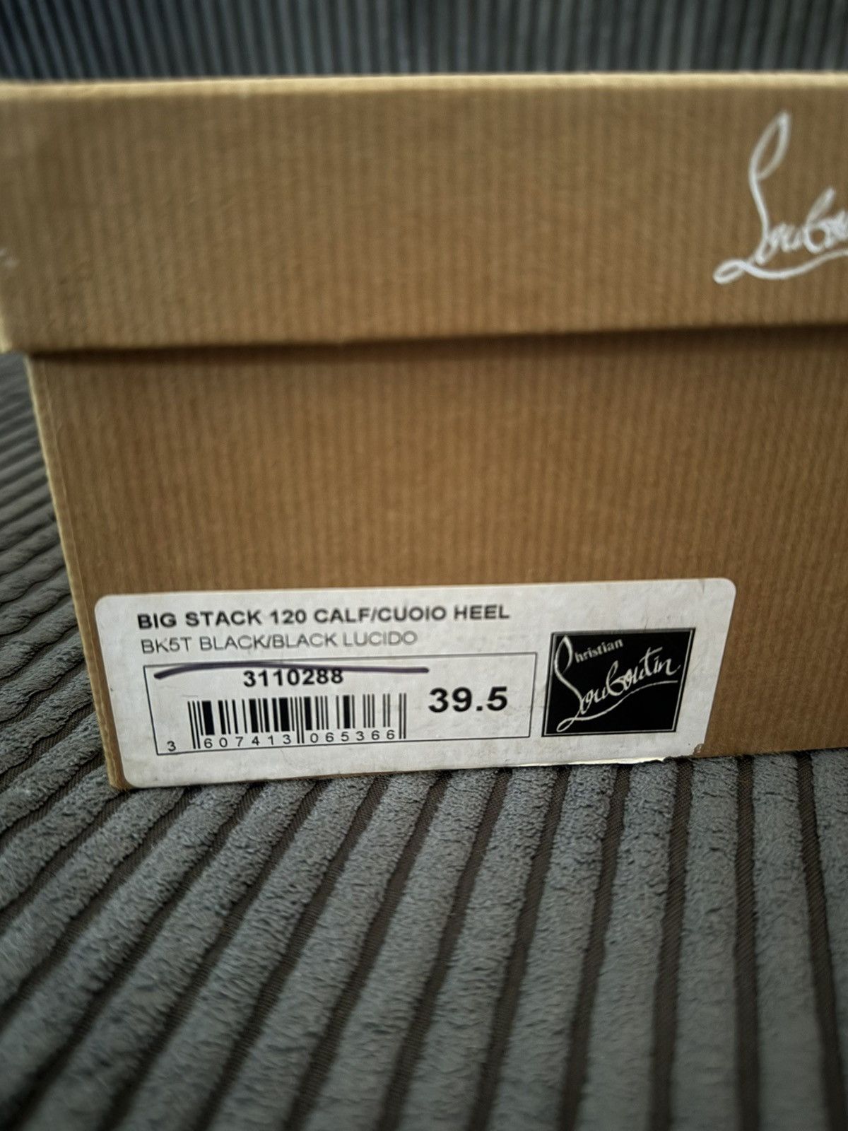 Christian Louboutin Black Christian Louboutin heels Size US 8.5 / IT 38.5 - 5 Thumbnail