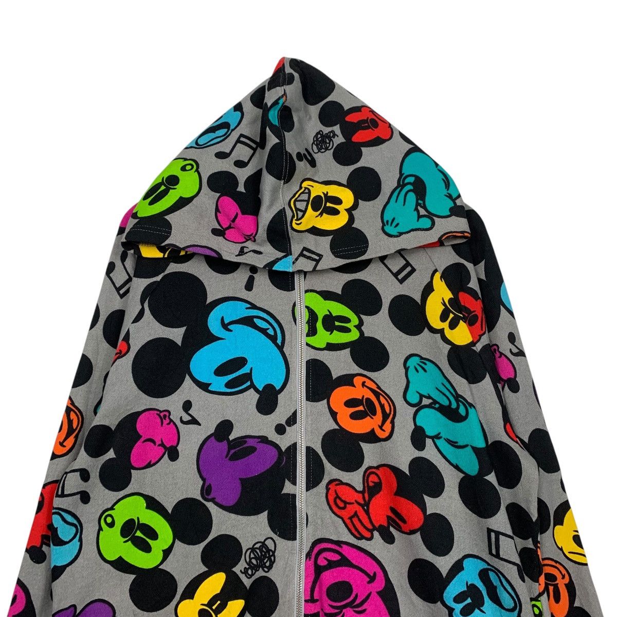 Disney Disney Resort Mickey Minnie Overprint Zipper Hoodie Size US L / EU 52-54 / 3 - 2 Thumbnail